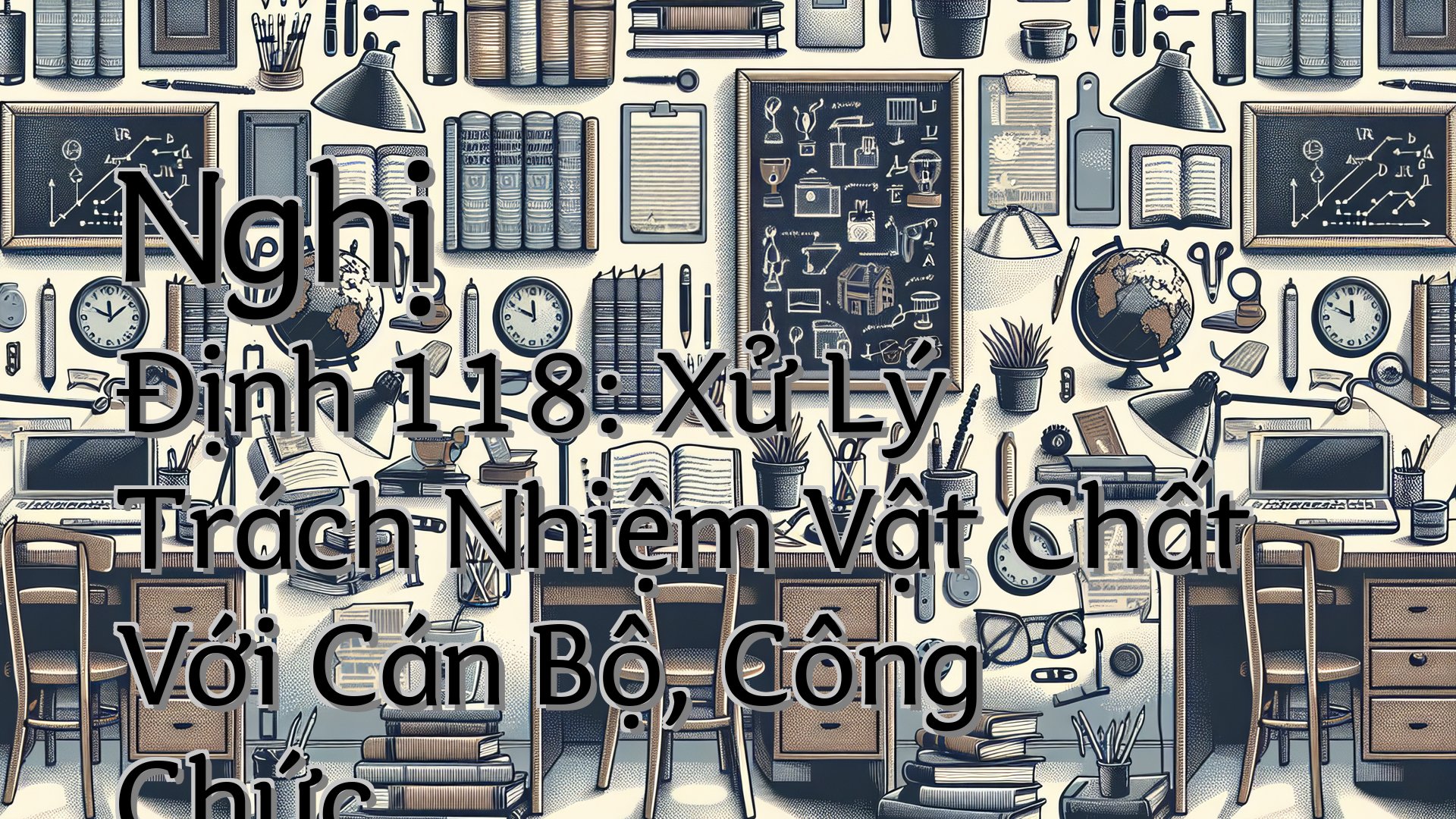 cover-Nghị Định 118: Xử Lý Trách Nhiệm Vật Chất Với Cán Bộ, Công Chức