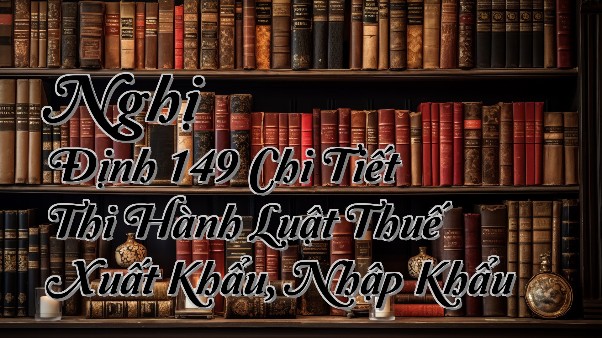 cover-Nghị Định 149 Chi Tiết Thi Hành Luật Thuế Xuất Khẩu, Nhập Khẩu