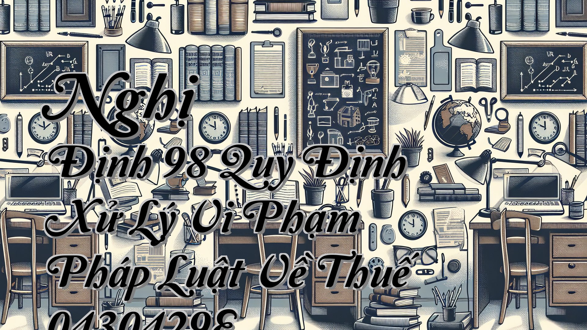 cover-Nghị Định 98 Quy Định Xử Lý Vi Phạm Pháp Luật Về Thuế 0430429E