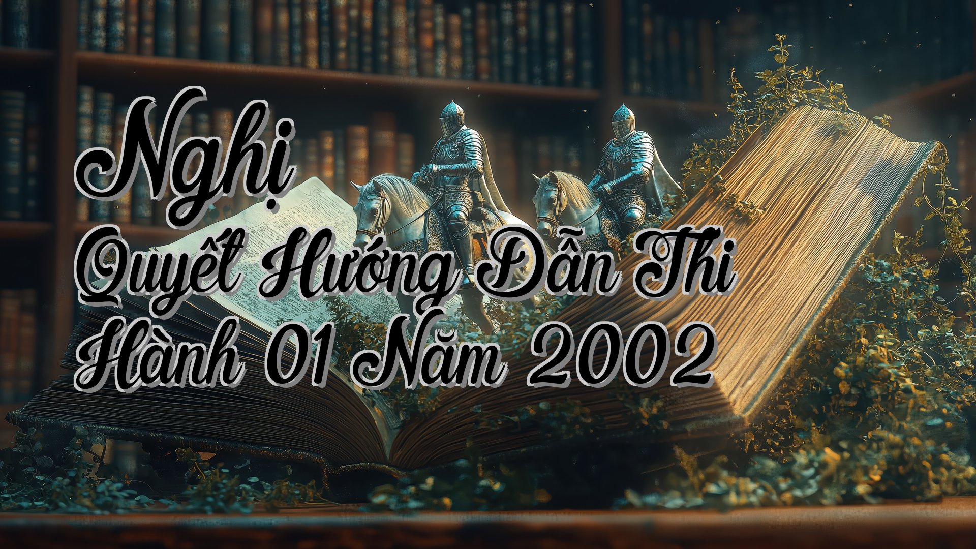 cover-Nghị Quyết Hướng Dẫn Thi Hành 01 Năm 2002