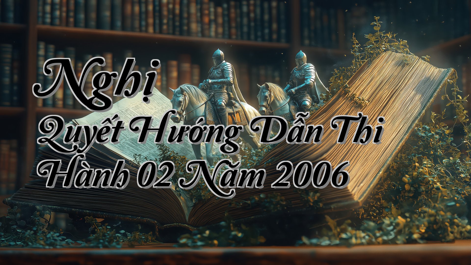 cover-Nghị Quyết Hướng Dẫn Thi Hành 02 Năm 2006