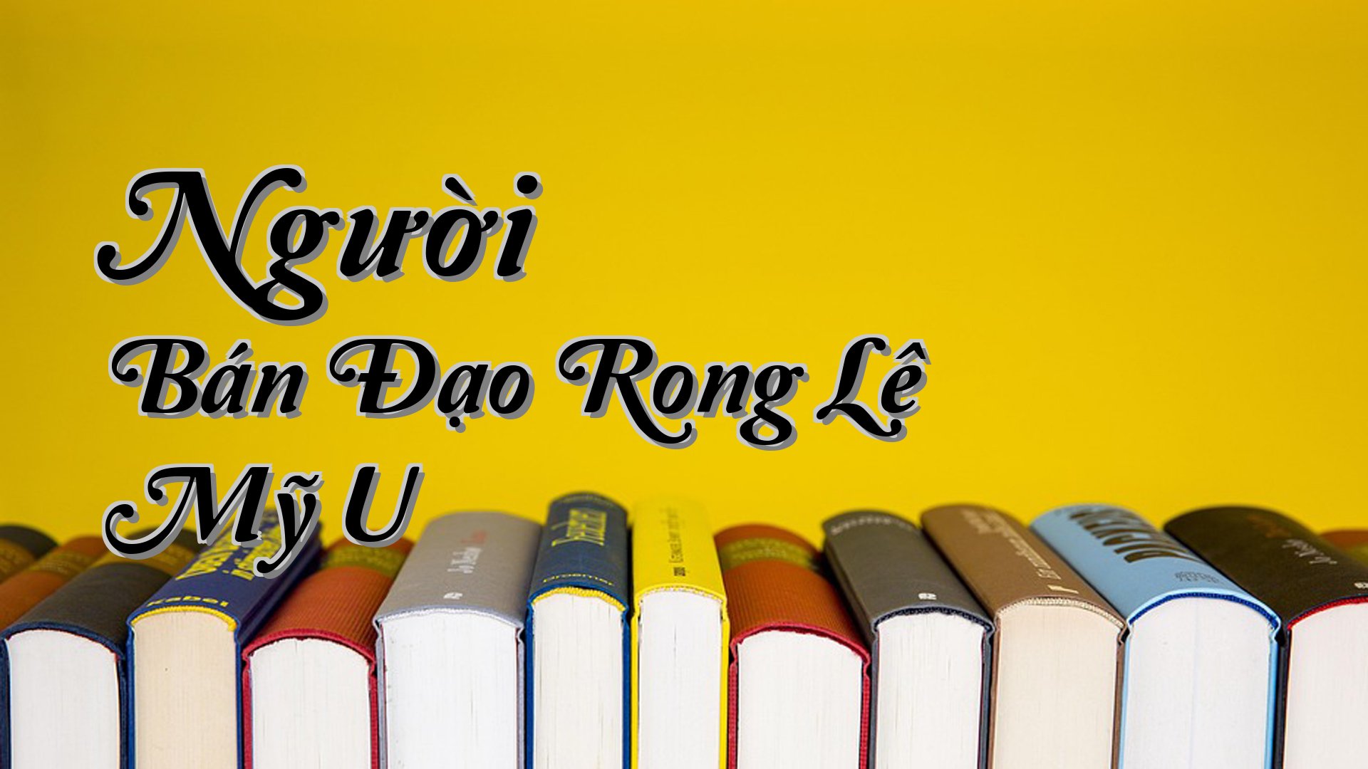 cover-Người Bán Đạo Rong Lê Mỹ U