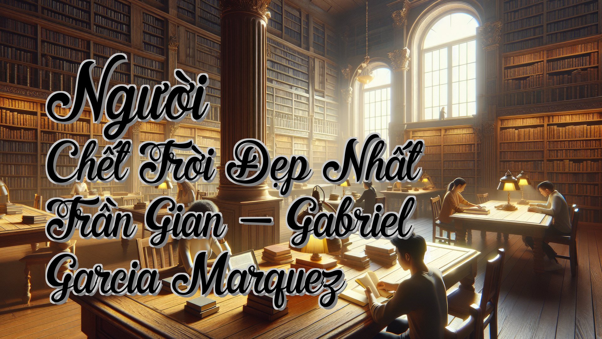 cover-Người Chết Trời Đẹp Nhất Trần Gian - Gabriel Garcia Marquez