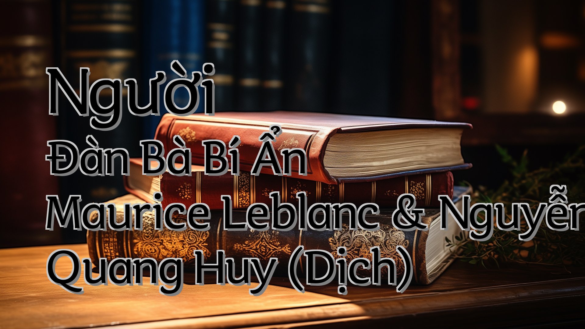 cover-Người Đàn Bà Bí Ẩn Maurice Leblanc & Nguyễn Quang Huy (Dịch)