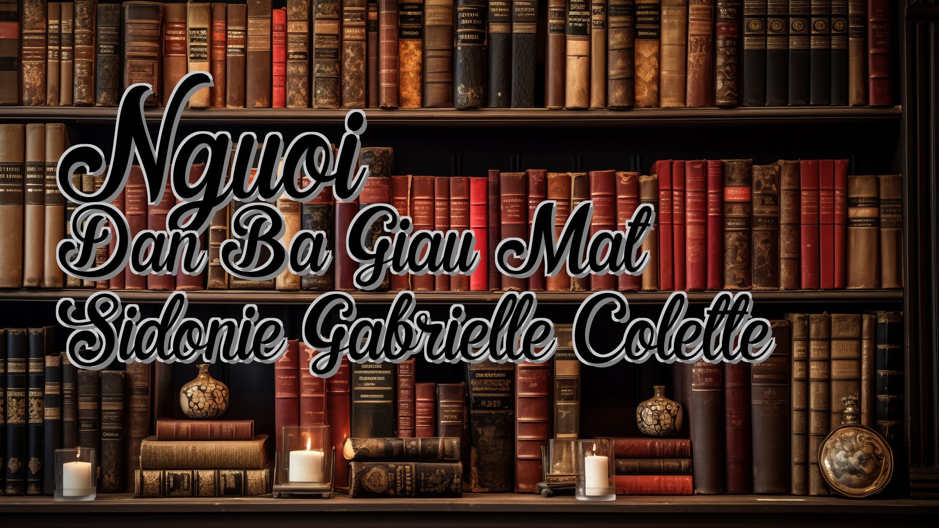 cover-Nguoi Dan Ba Giau Mat Sidonie Gabrielle Colette