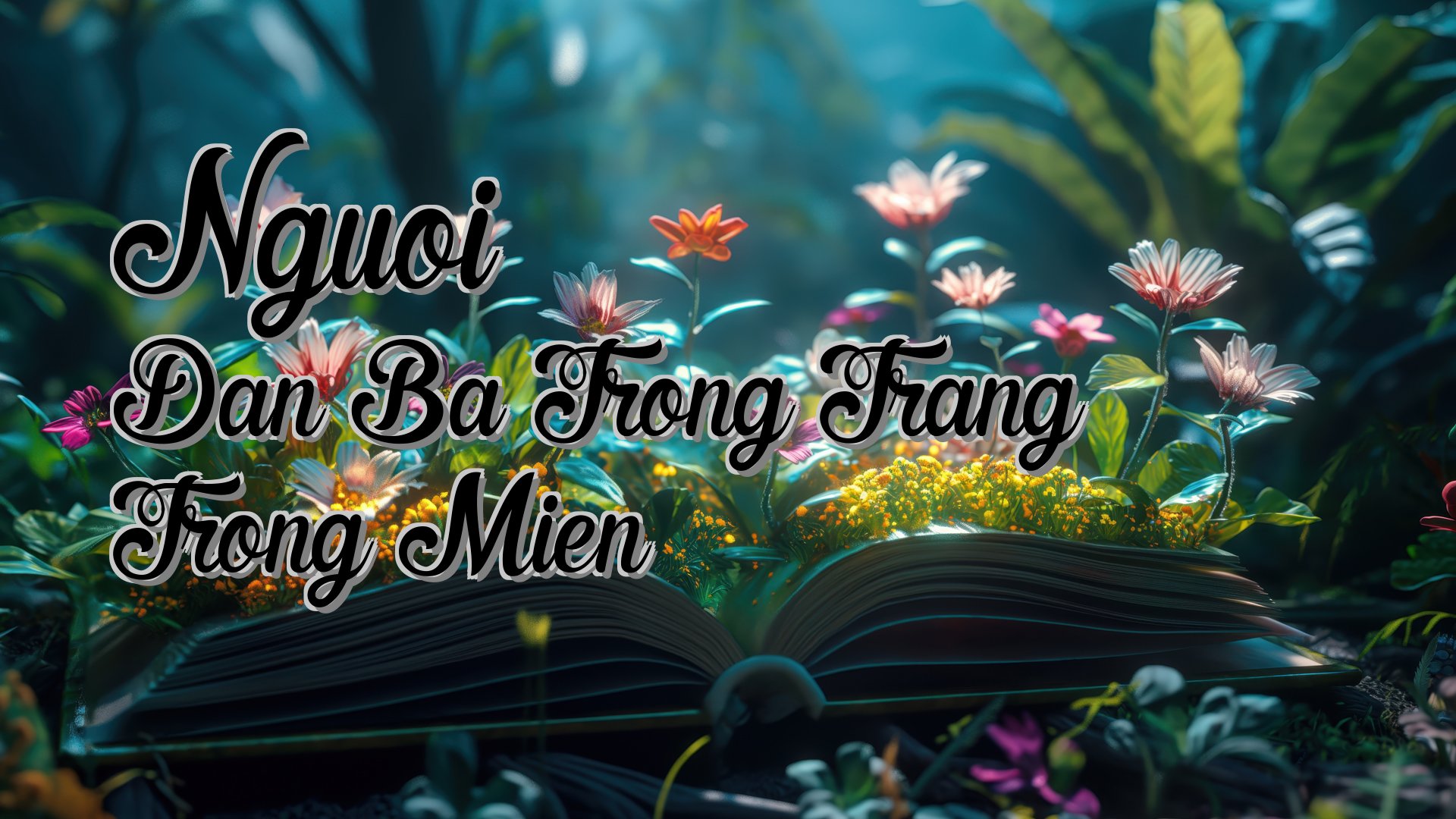 Cover image for Nguoi Dan Ba Trong Trang Trong Mien
