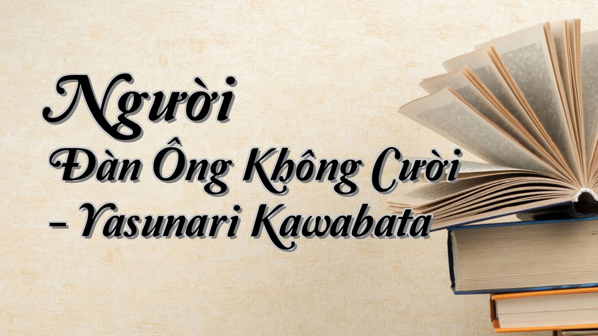 cover-Người Đàn Ông Không Cười - Yasunari Kawabata