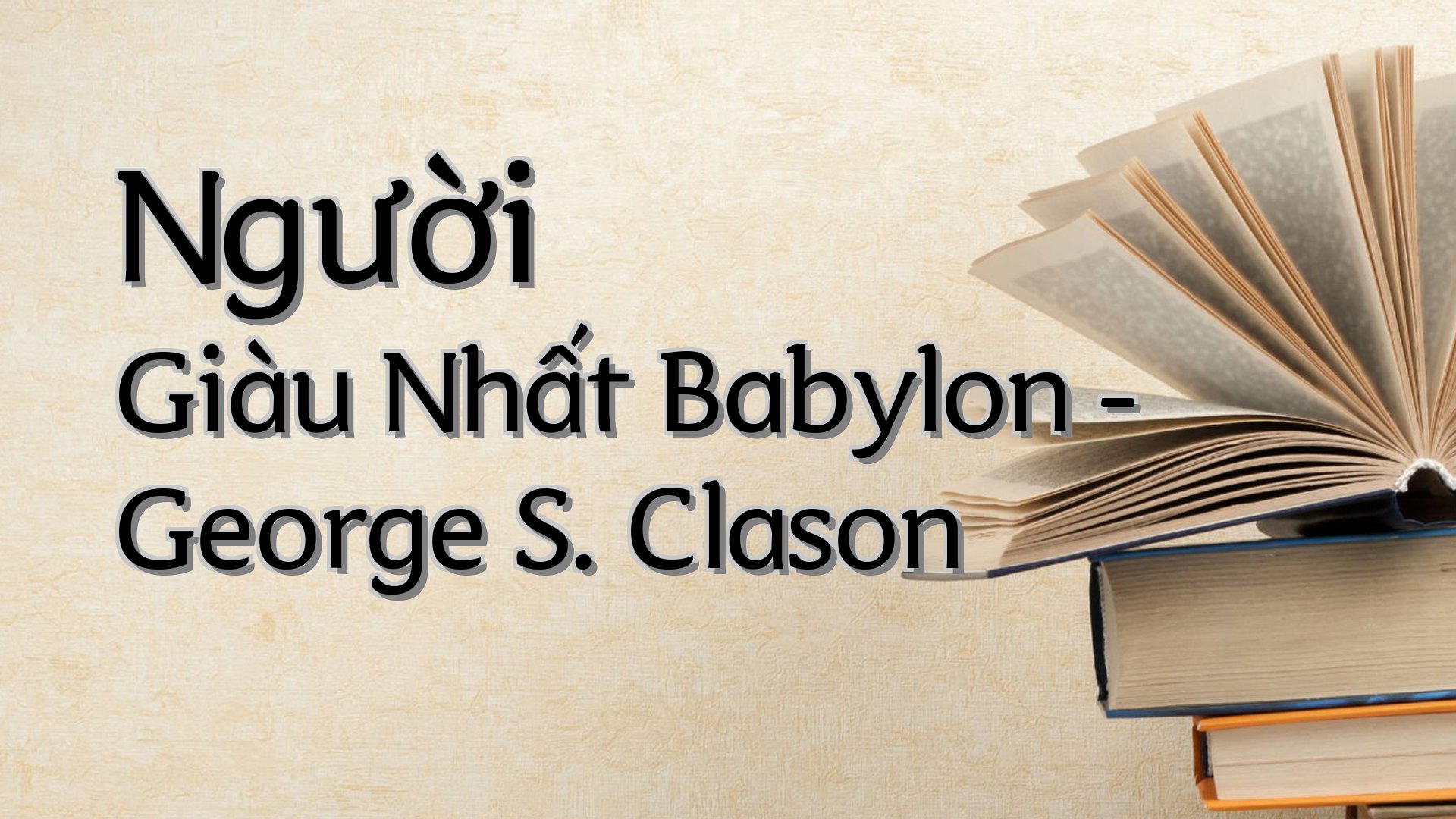 cover-Người Giàu Nhất Babylon - George S. Clason