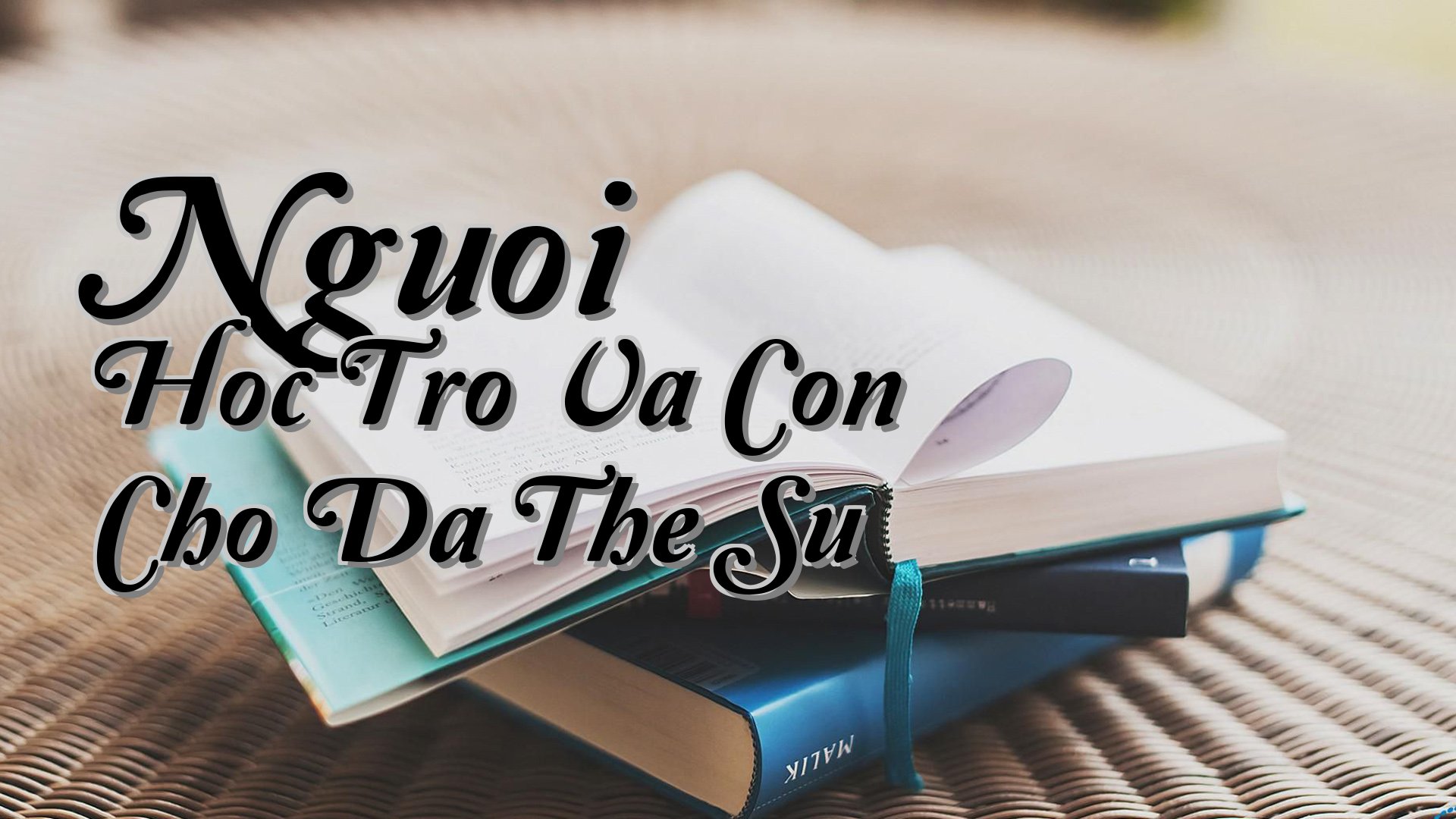 cover-Nguoi Hoc Tro Va Con Cho Da The Su