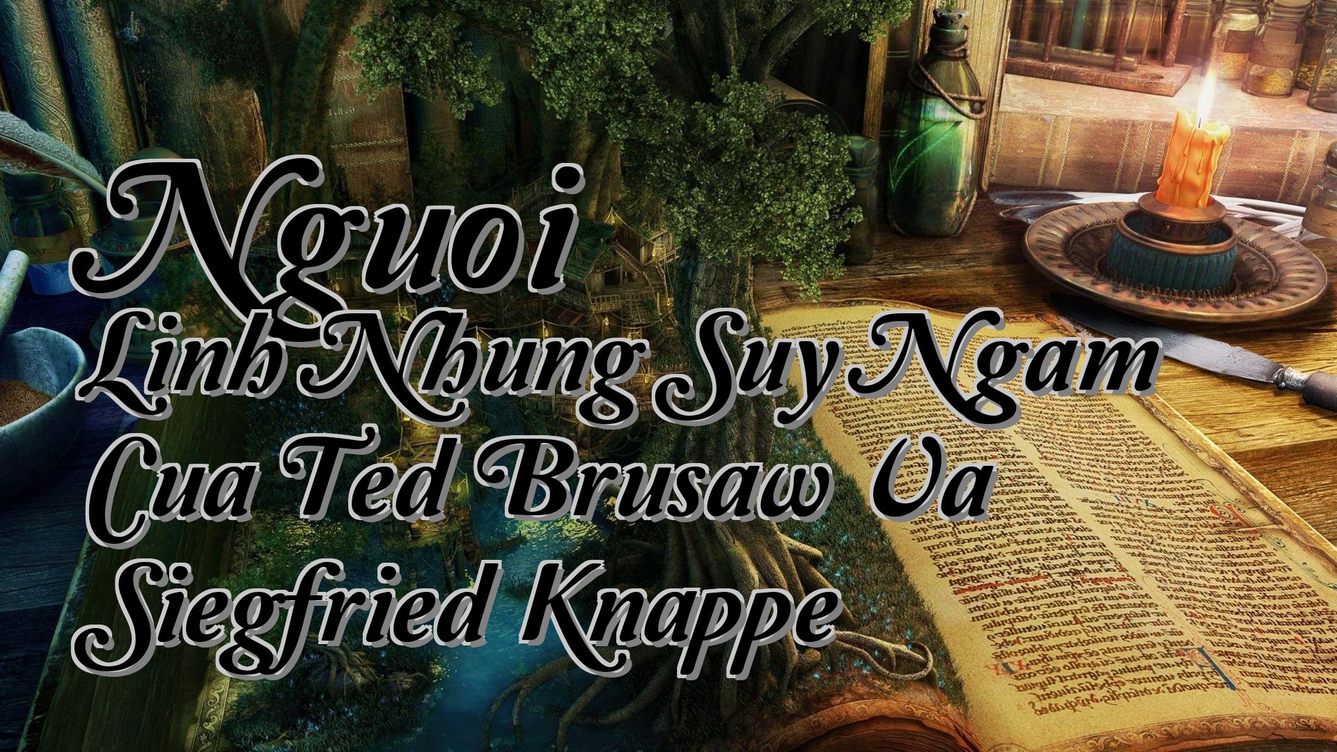 cover-Nguoi Linh Nhung Suy Ngam Cua Ted Brusaw Va Siegfried Knappe