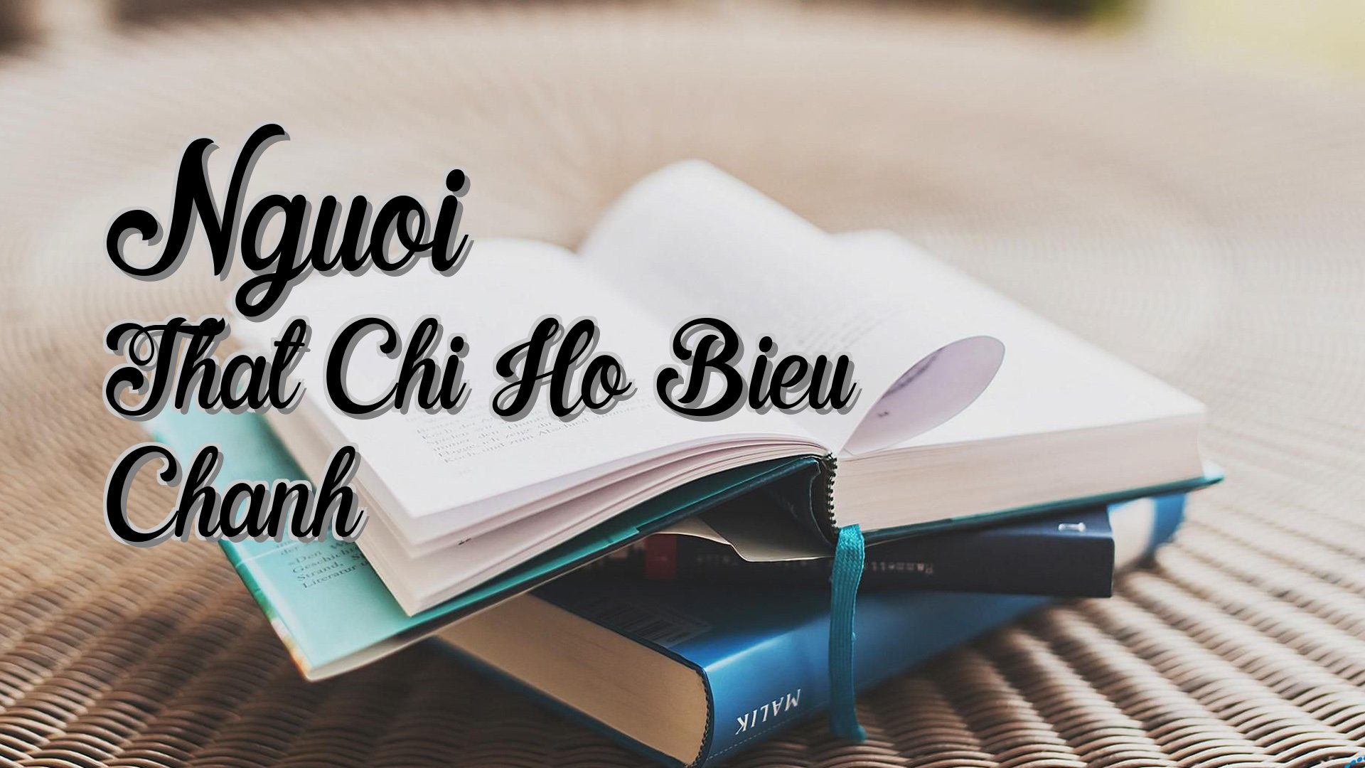 Cover image for Nguoi That Chi Ho Bieu Chanh