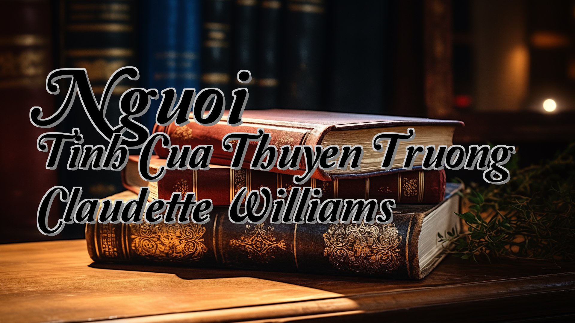 cover-Nguoi Tinh Cua Thuyen Truong Claudette Williams