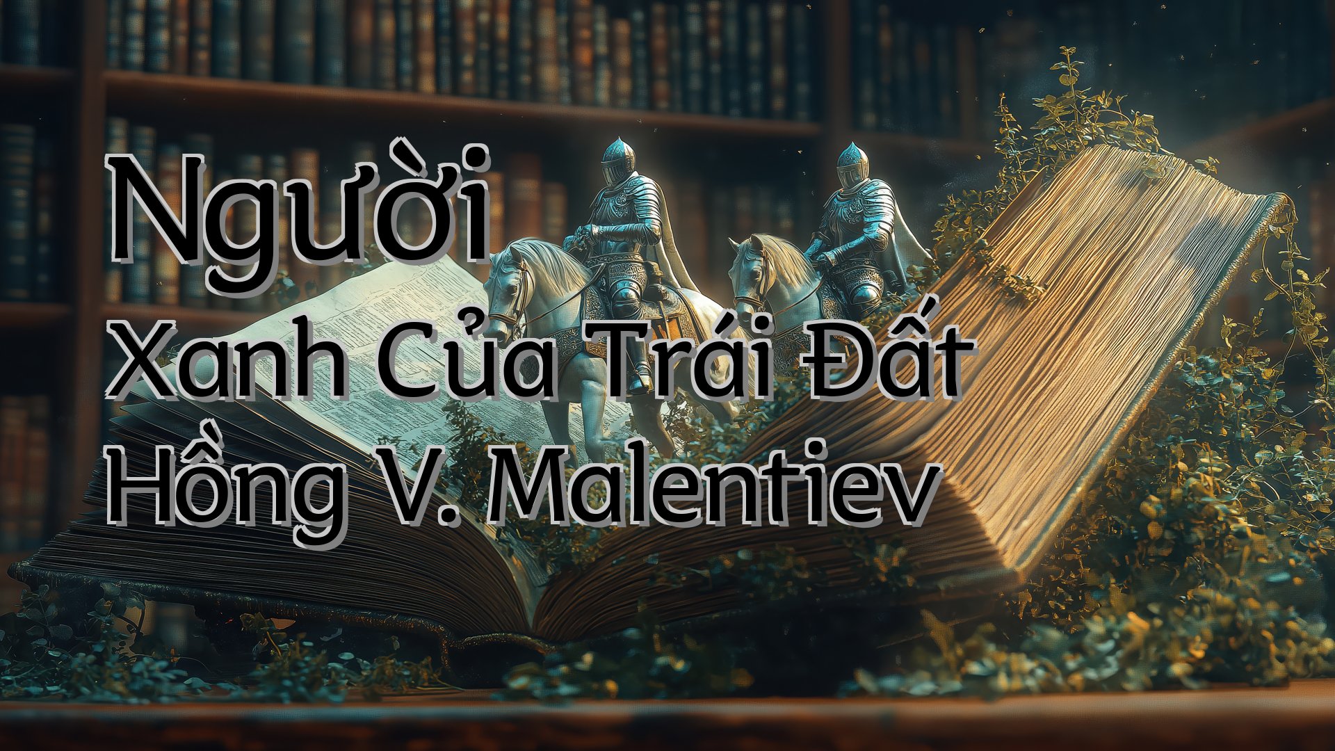 cover-Người Xanh Của Trái Đất Hồng V. Malentiev