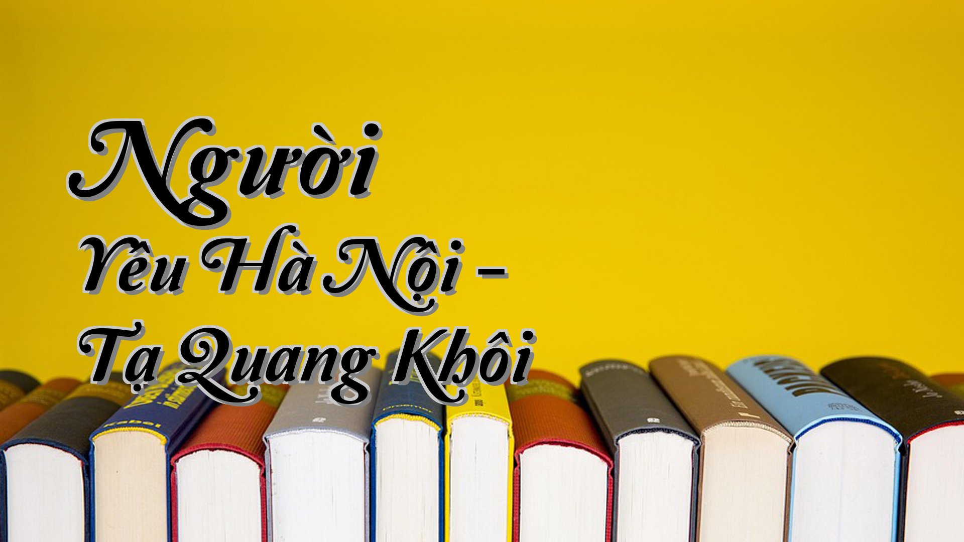 cover-Người Yêu Hà Nội - Tạ Quang Khôi