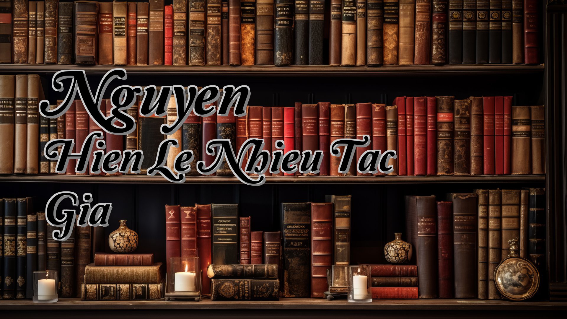 Cover image for Nguyen Hien Le Nhieu Tac Gia
