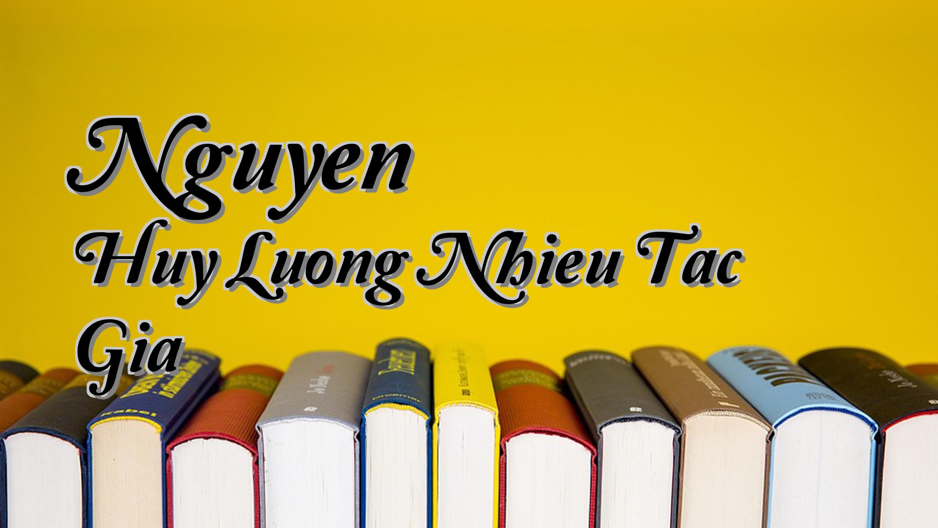 Cover image for Nguyen Huy Luong Nhieu Tac Gia