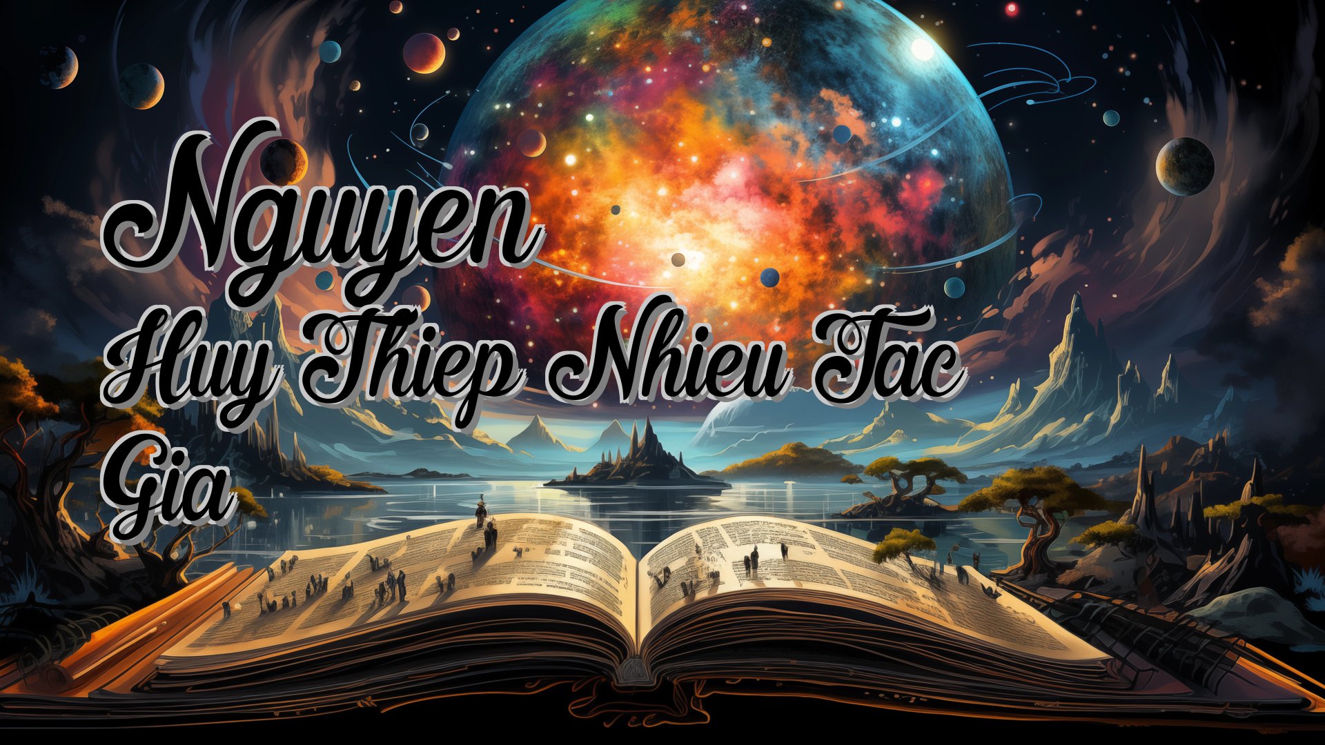 Cover image for Nguyen Huy Thiep Nhieu Tac Gia