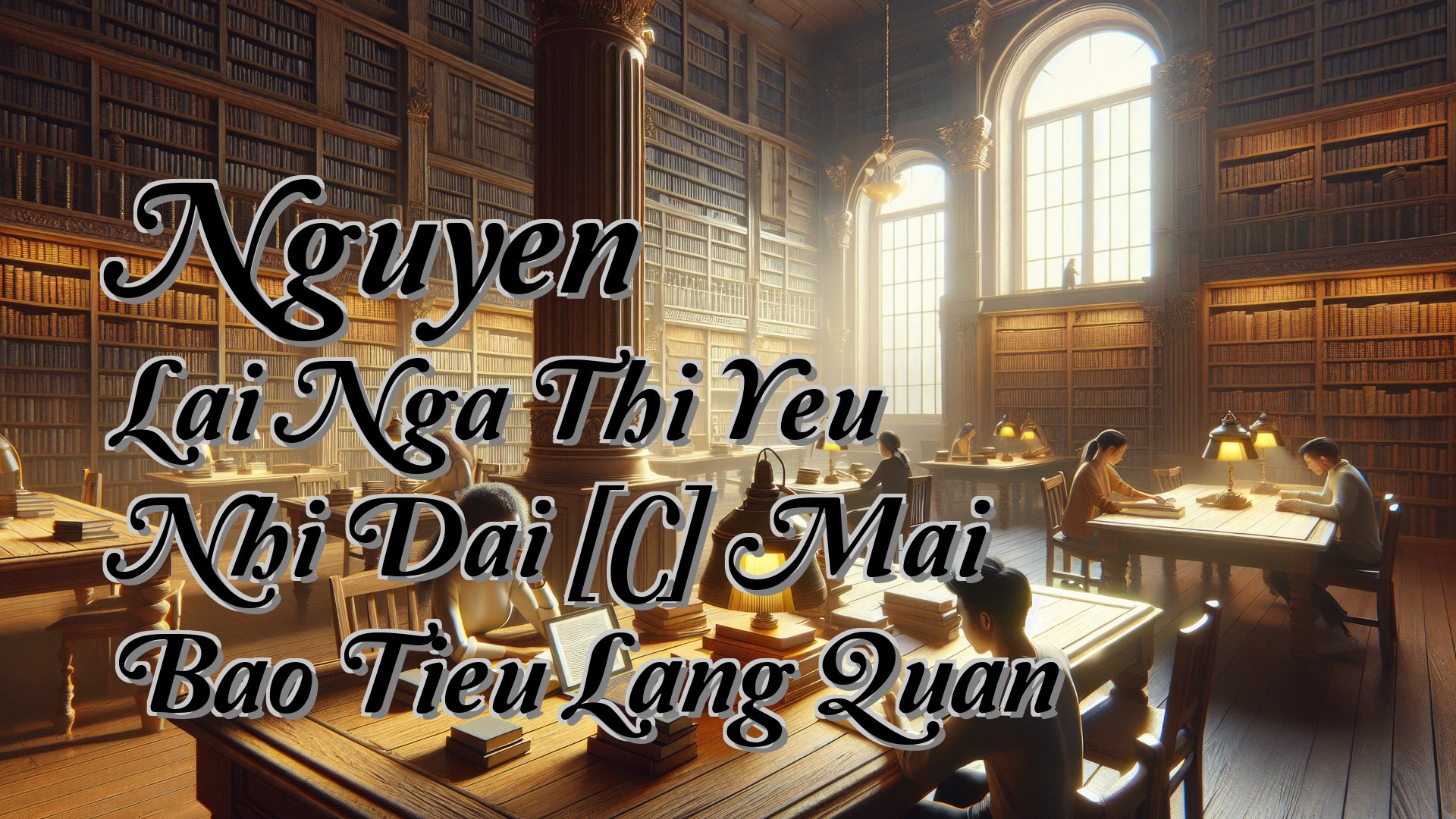 Cover image for Nguyen Lai Nga Thi Yeu Nhi Dai [C] Mai Bao Tieu Lang Quan