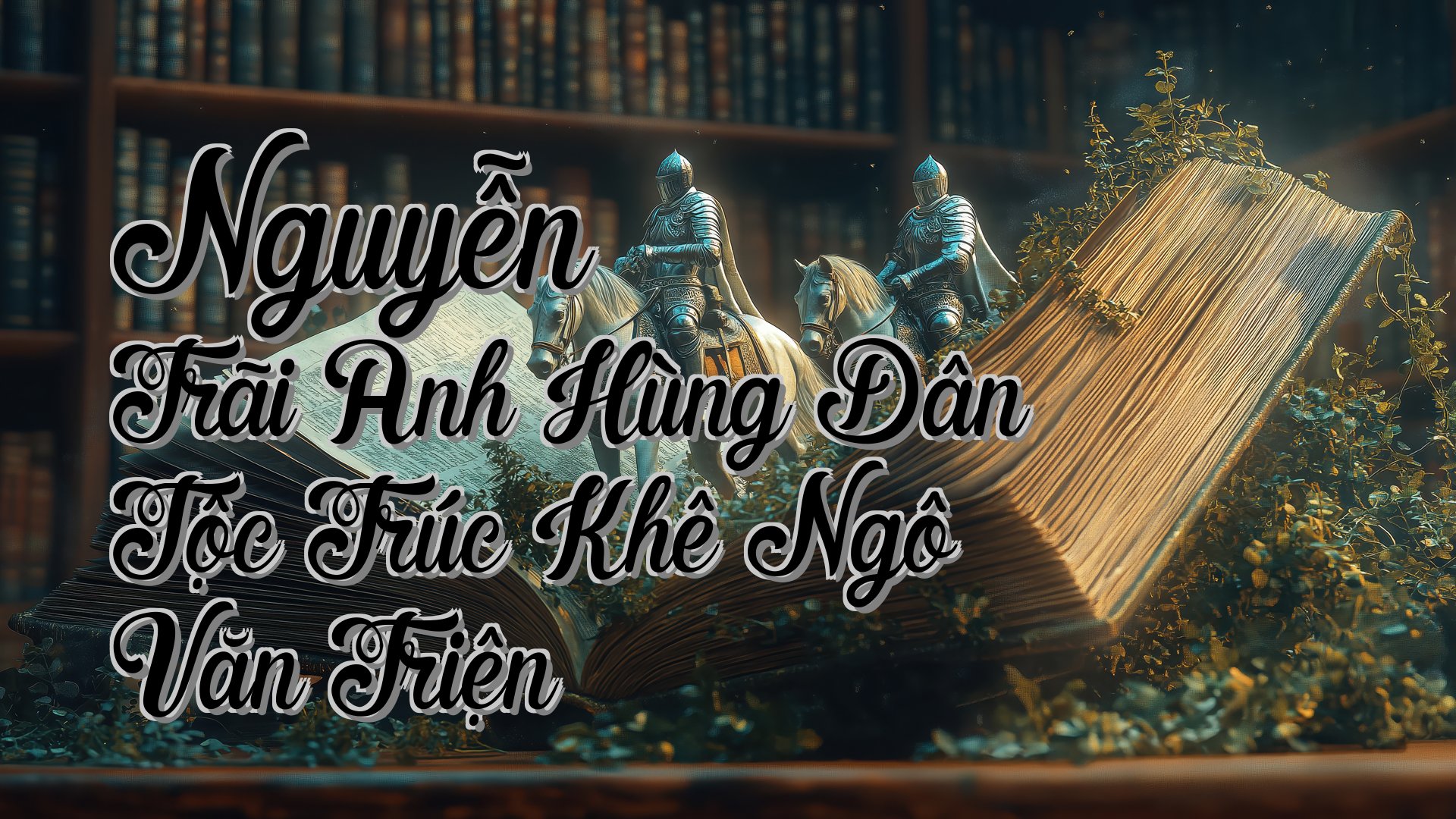 cover-Nguyễn Trãi Anh Hùng Dân Tộc Trúc Khê Ngô Văn Triện