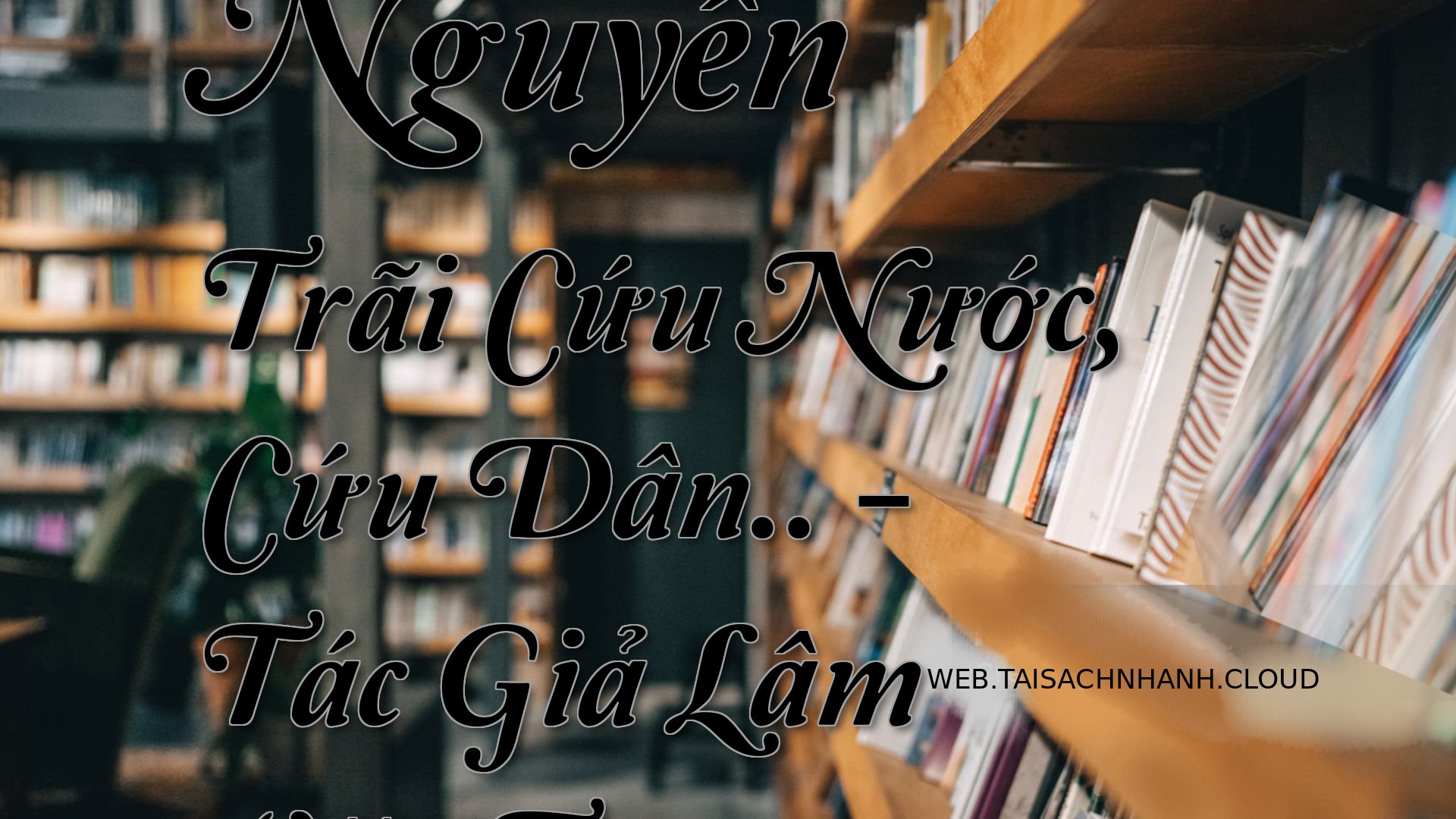 Cover Nguyen Trai Cuu Nuo.jpg