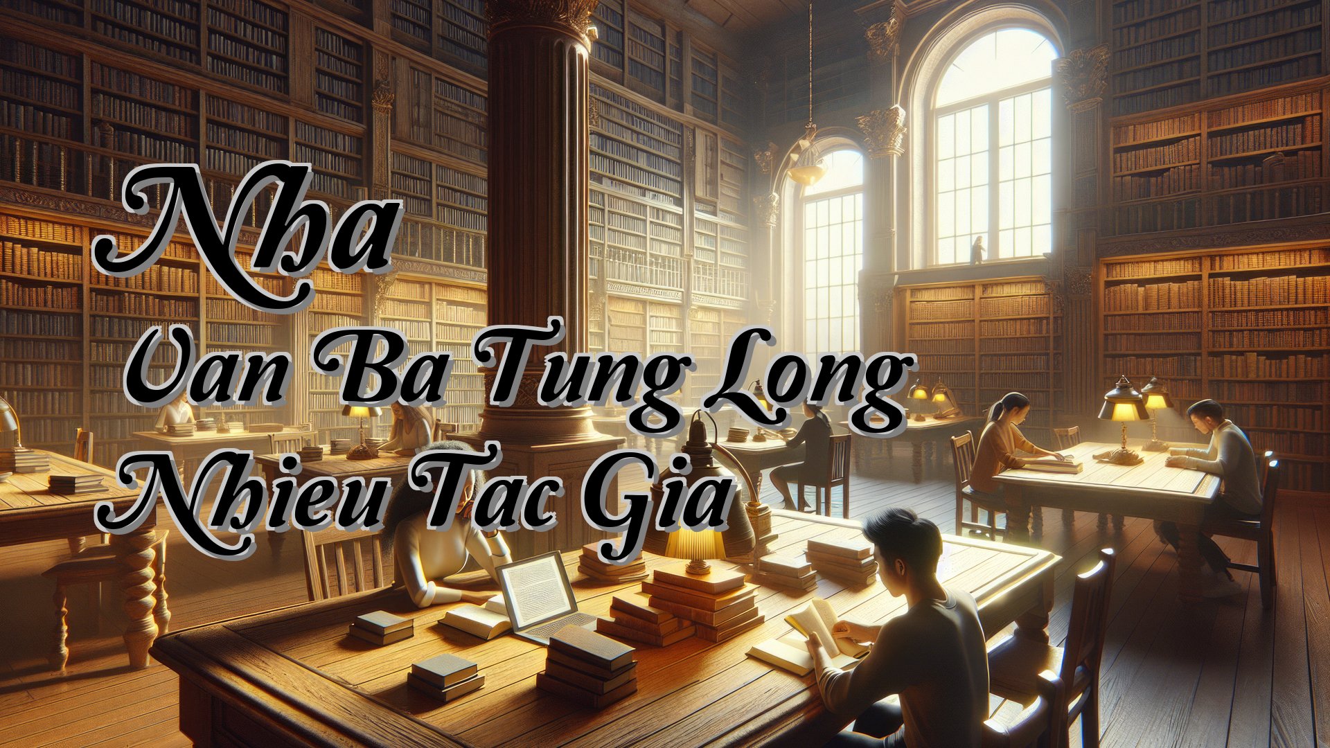 Cover image for Nha Van Ba Tung Long Nhieu Tac Gia