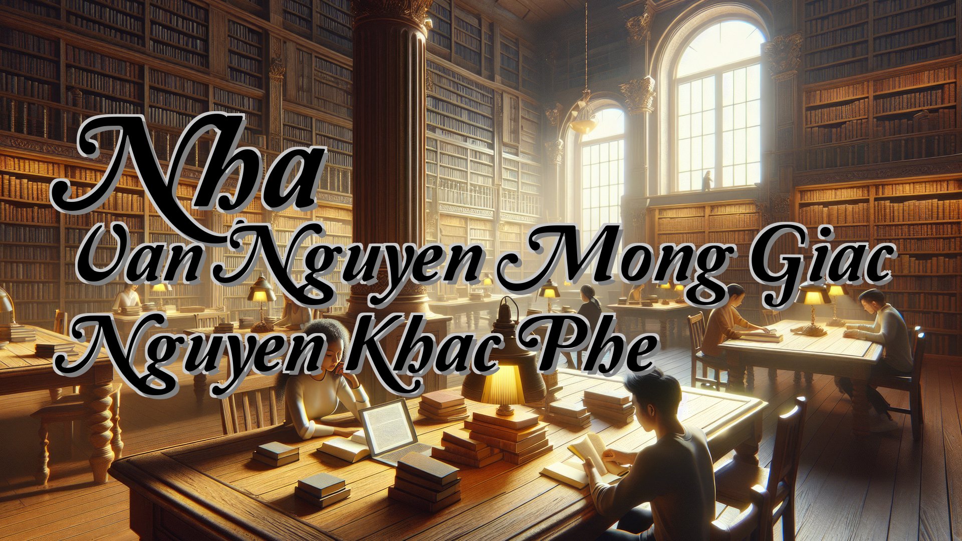 cover-Nha Van Nguyen Mong Giac Nguyen Khac Phe