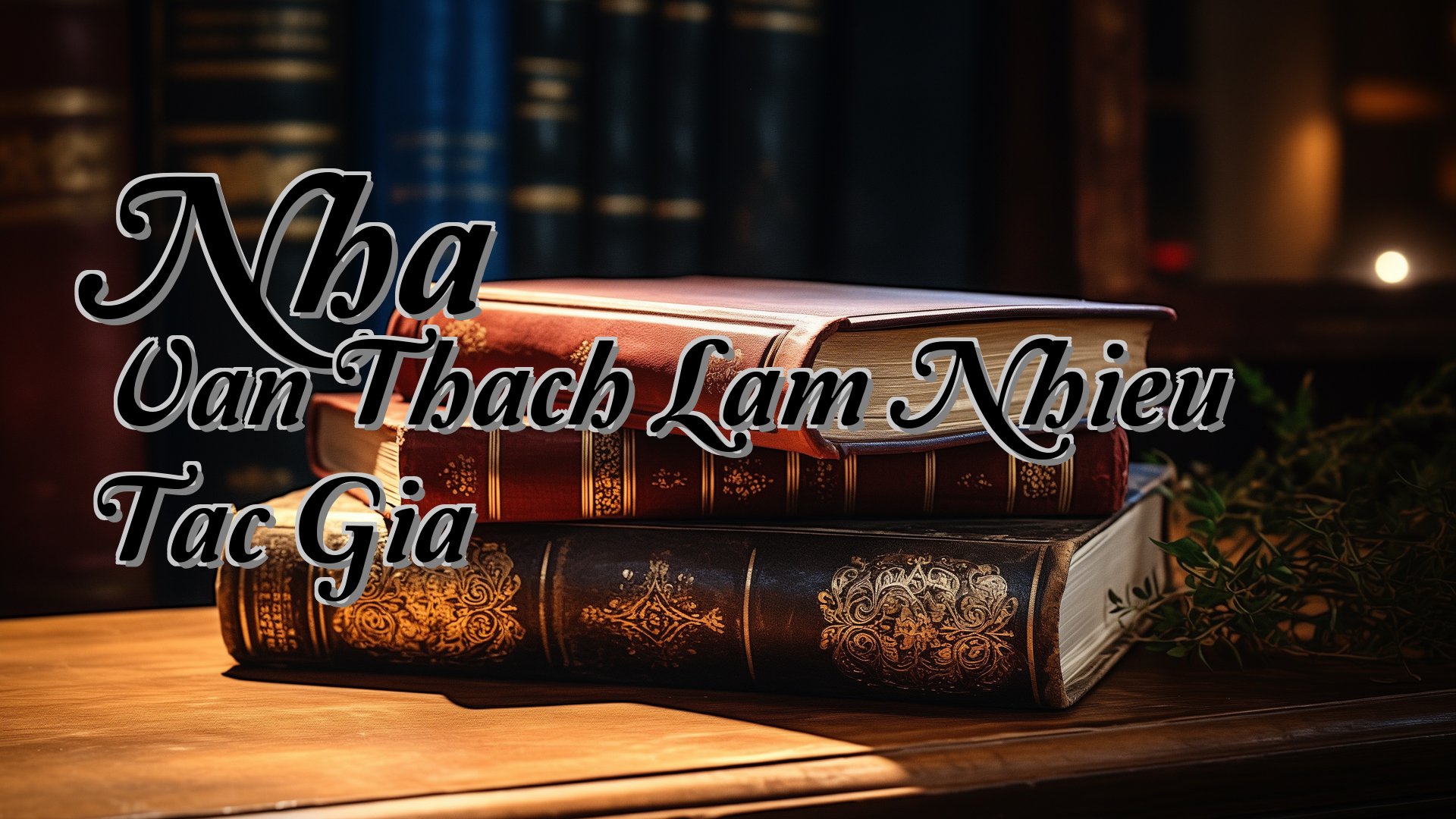 cover-Nha Van Thach Lam Nhieu Tac Gia