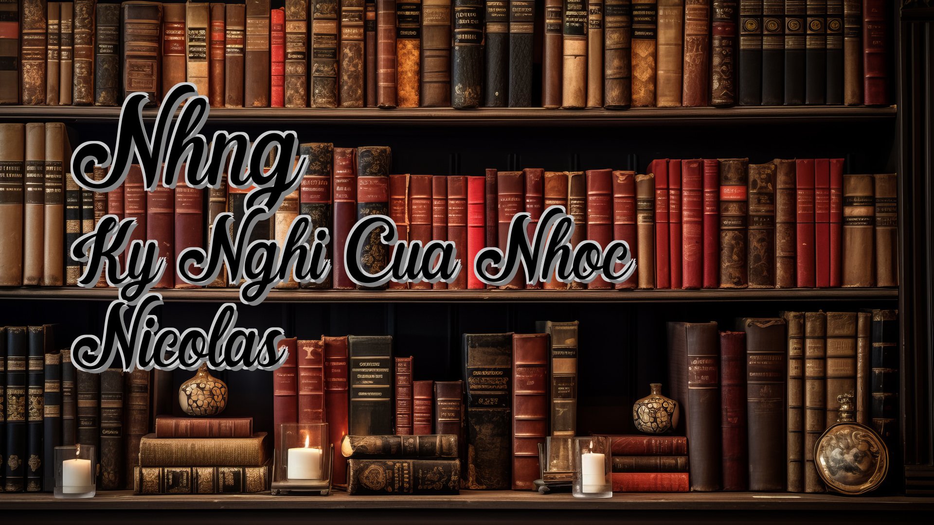 Cover image for Nhng Ky Nghi Cua Nhoc Nicolas