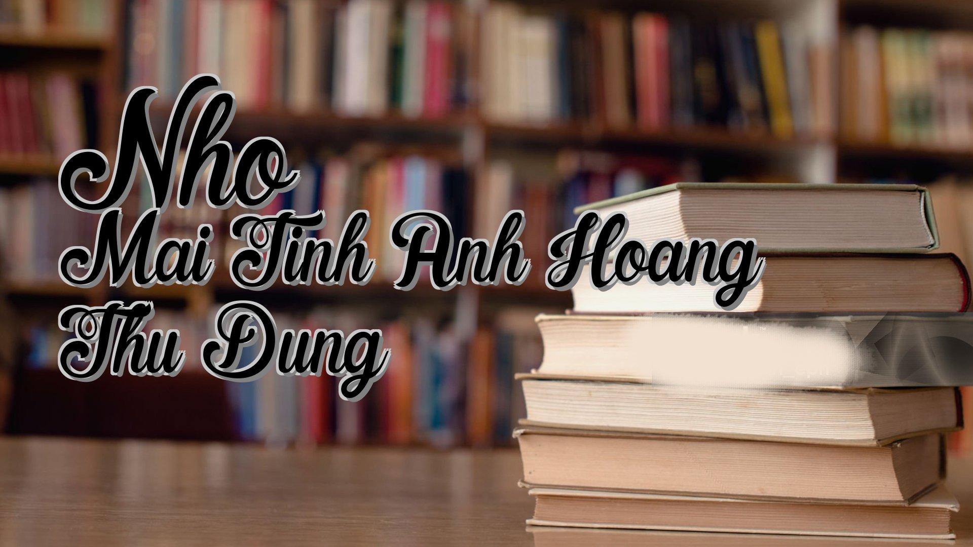 cover-Nho Mai Tinh Anh Hoang Thu Dung