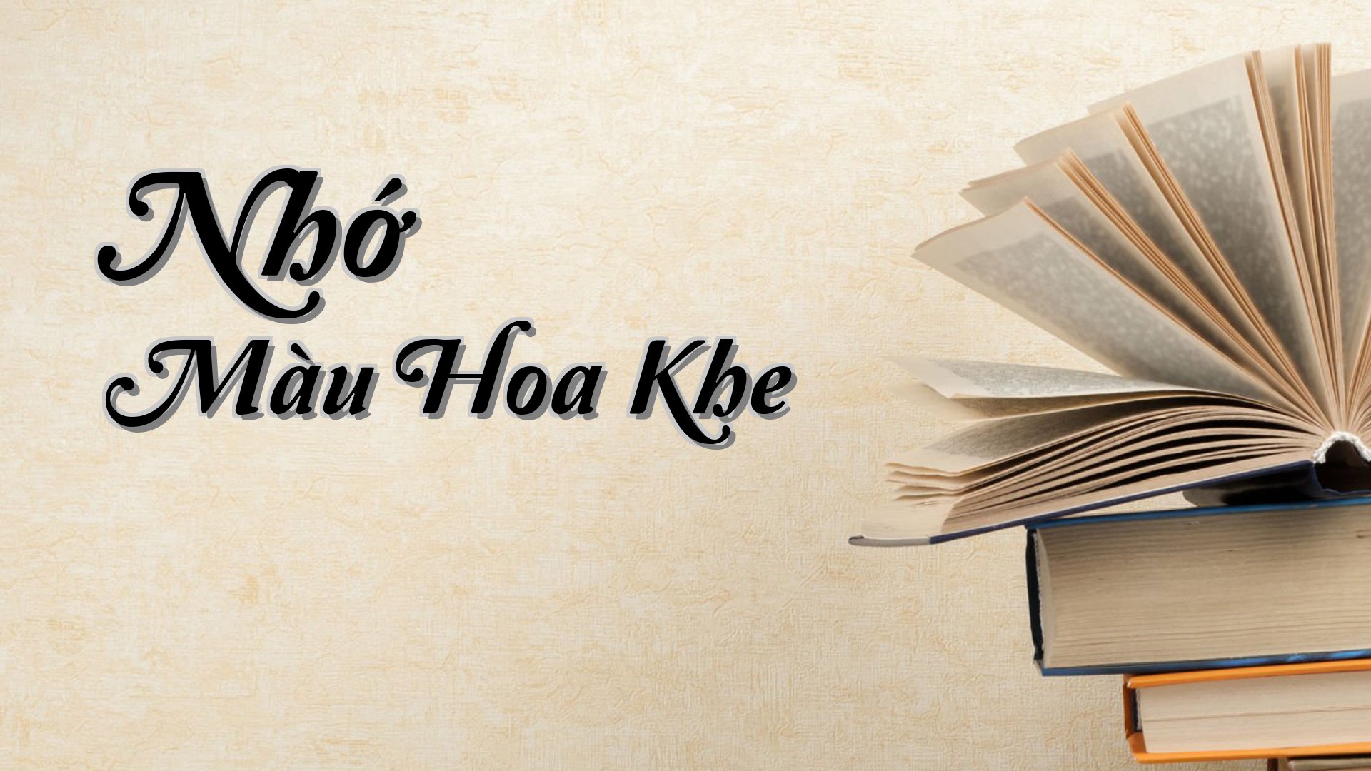 cover-Nhớ Màu Hoa Khe