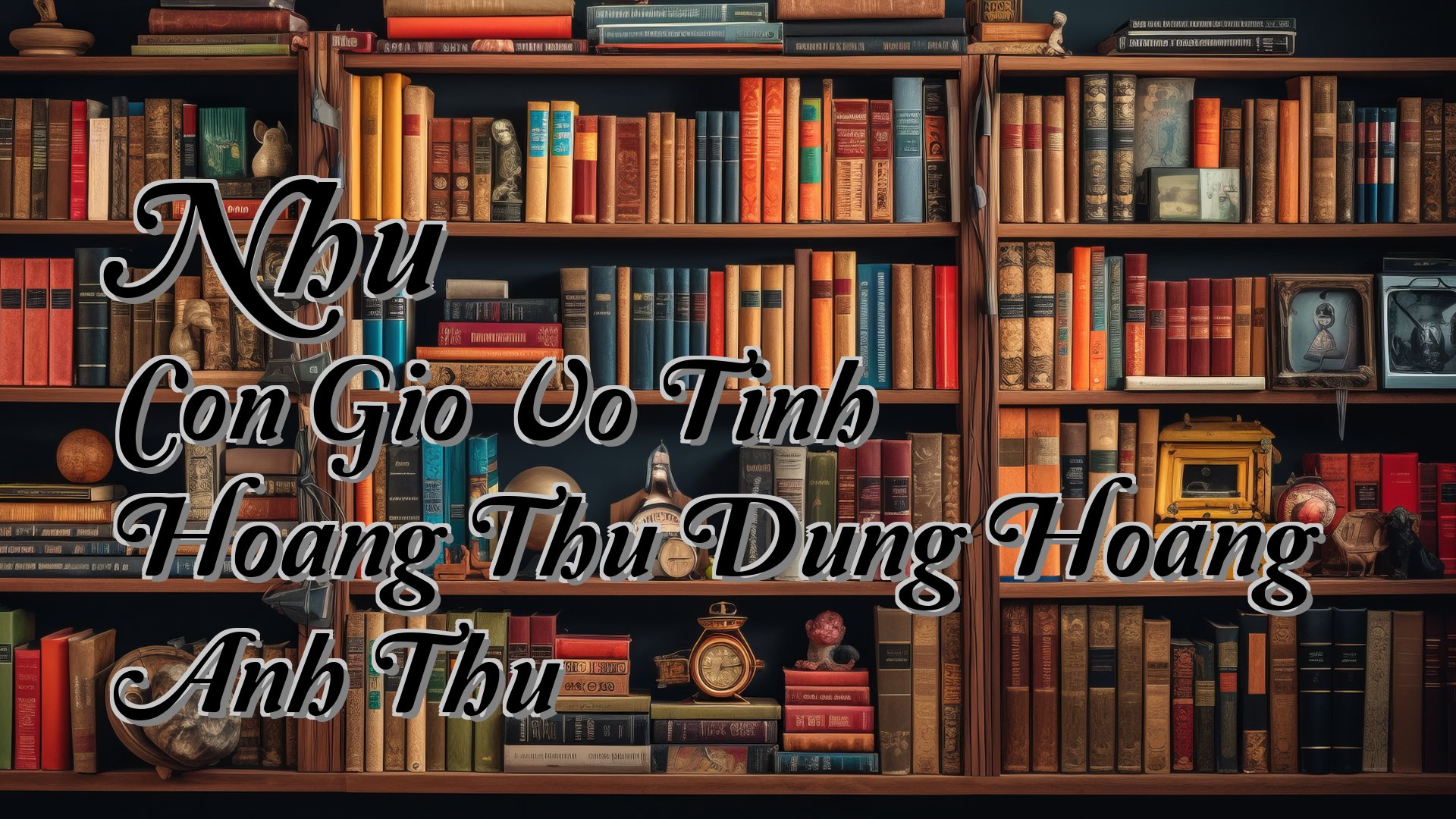 Cover image for Nhu Con Gio Vo Tinh Hoang Thu Dung Hoang Anh Thu