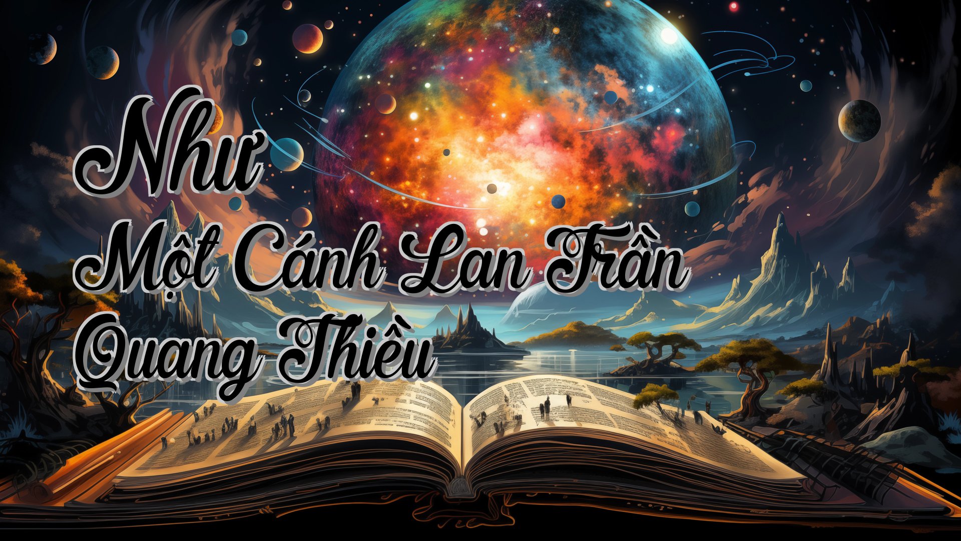 cover-Như Một Cánh Lan Trần Quang Thiều