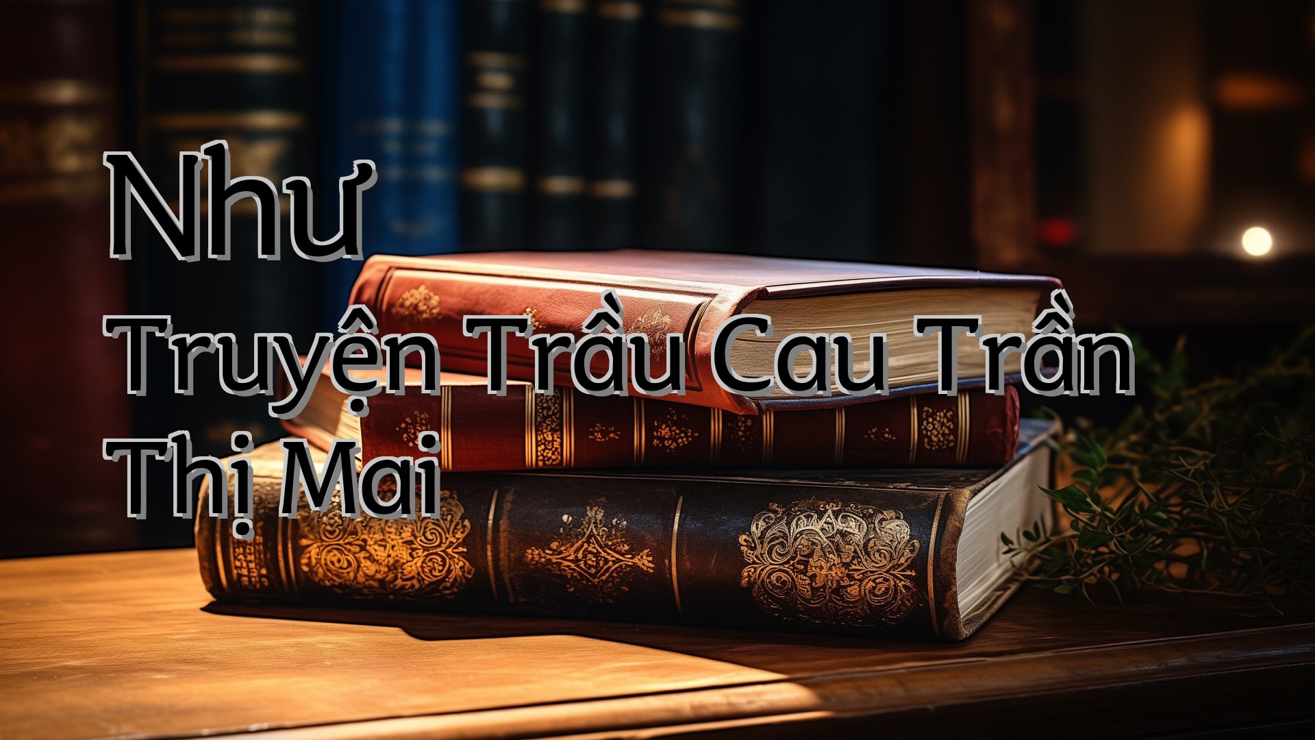 cover-Như Truyện Trầu Cau Trần Thị Mai