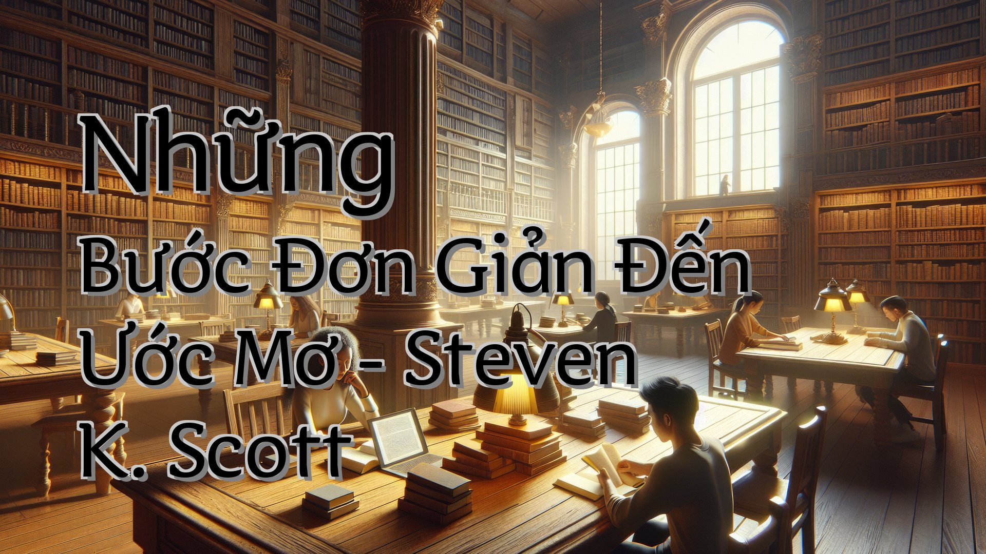 cover-Những Bước Đơn Giản Đến Ước Mơ - Steven K. Scott