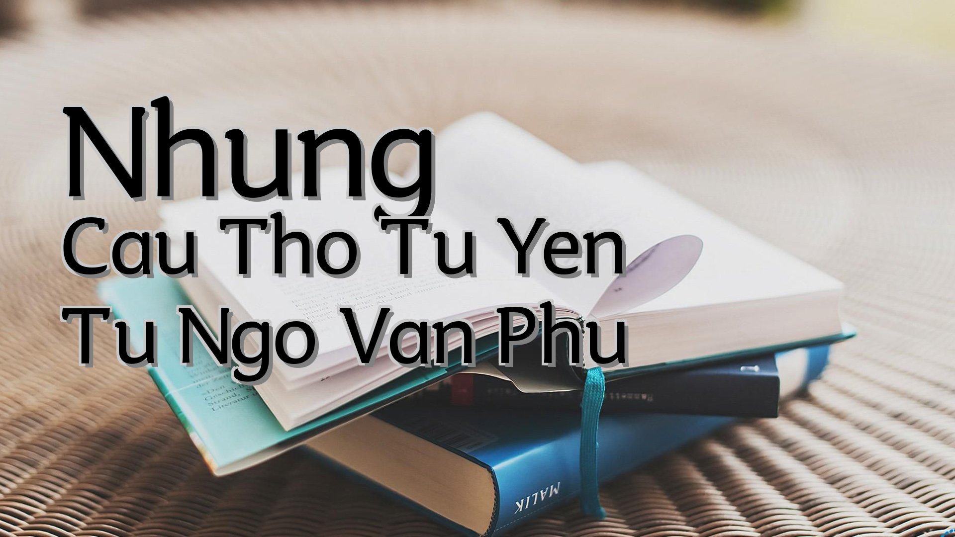 cover-Nhung Cau Tho Tu Yen Tu Ngo Van Phu