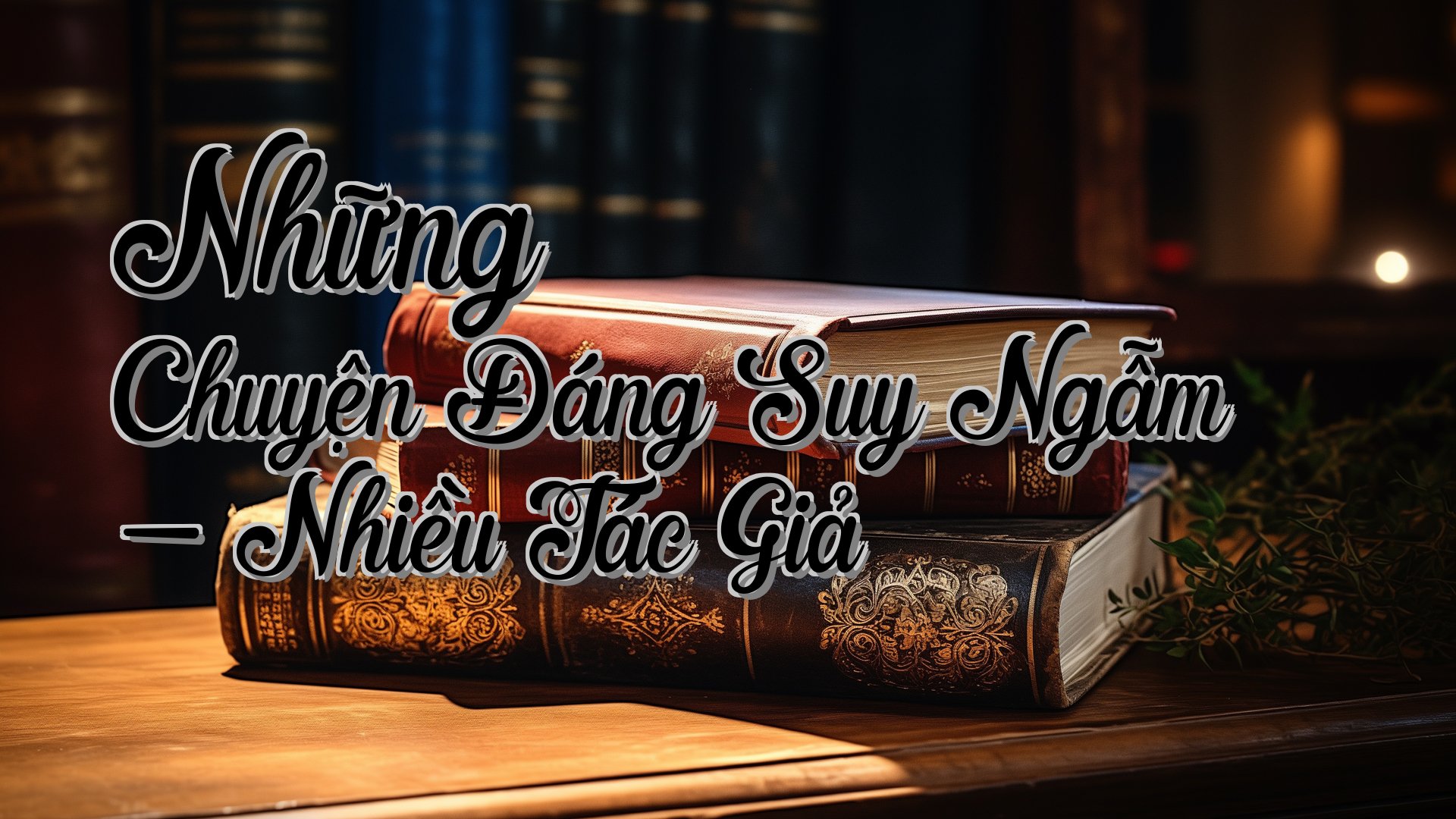 cover-Những Chuyện Đáng Suy Ngẫm - Nhiều Tác Giả