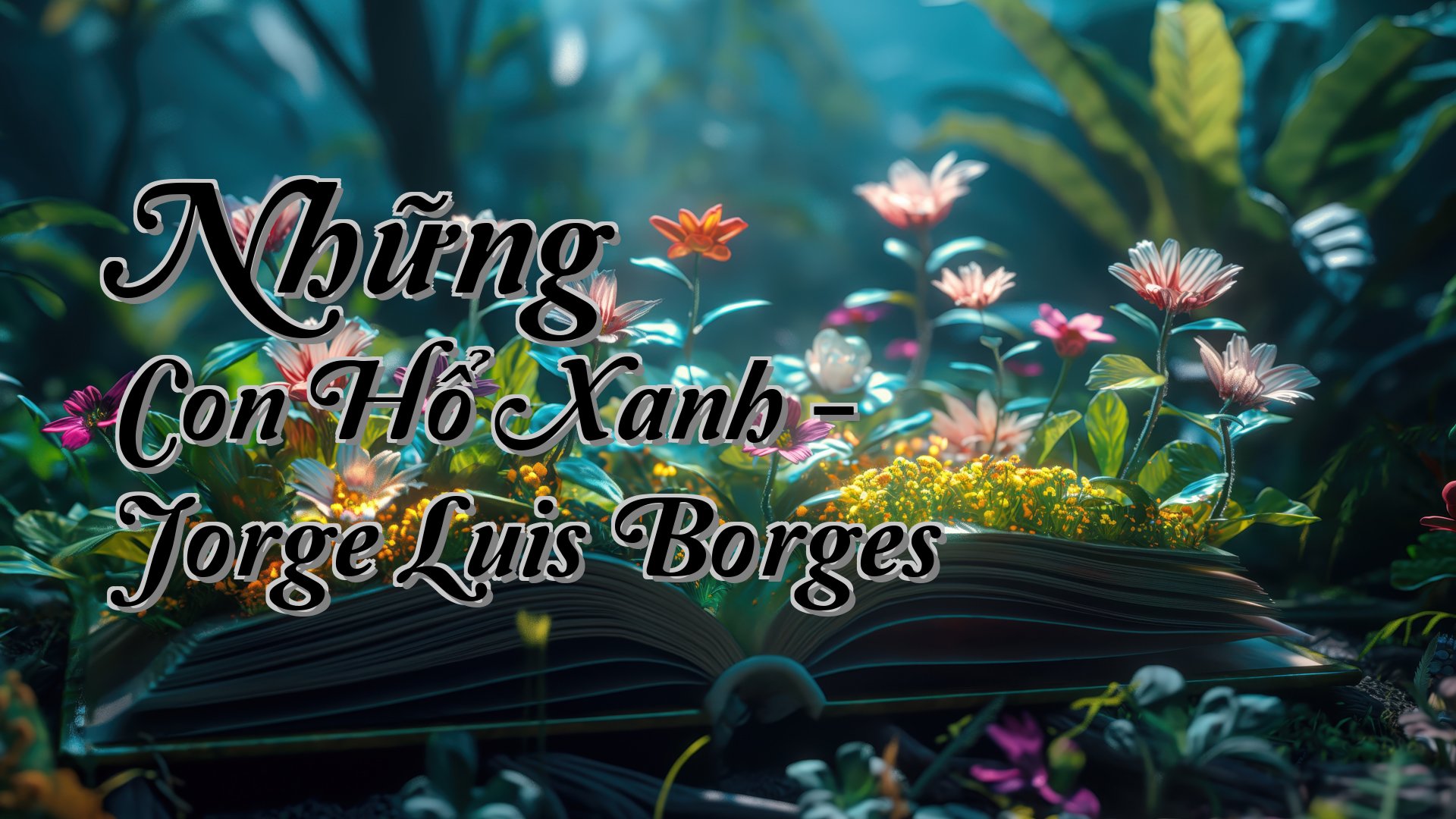 cover-Những Con Hổ Xanh - Jorge Luis Borges