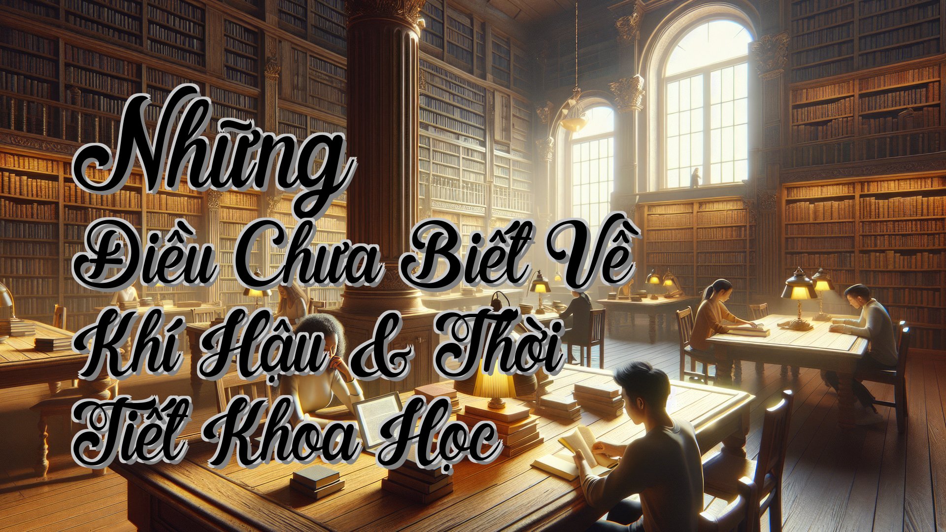 cover-Những Điều Chưa Biết Về Khí Hậu & Thời Tiết Khoa Học