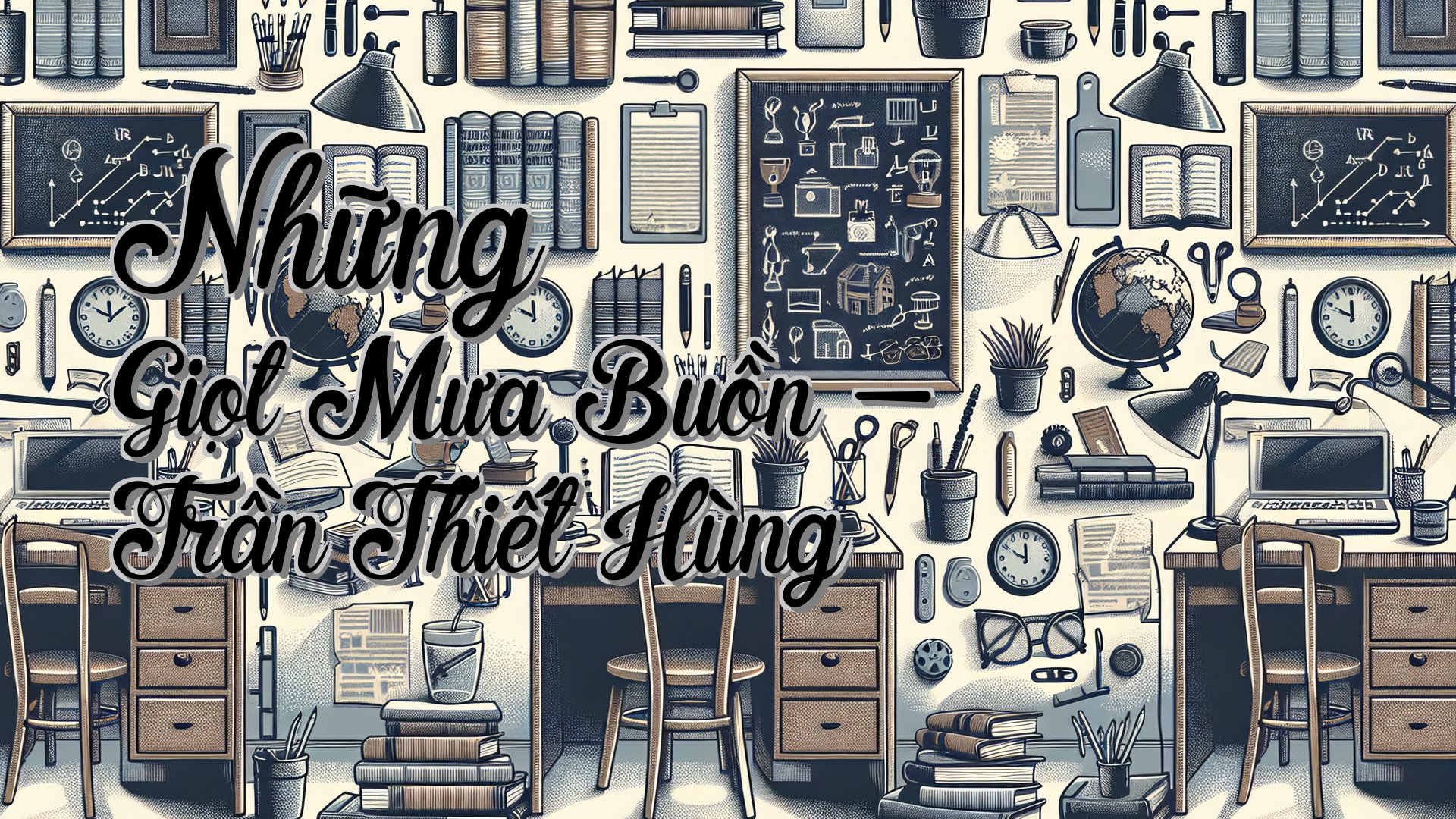 cover-Những Giọt Mưa Buồn - Trần Thiết Hùng