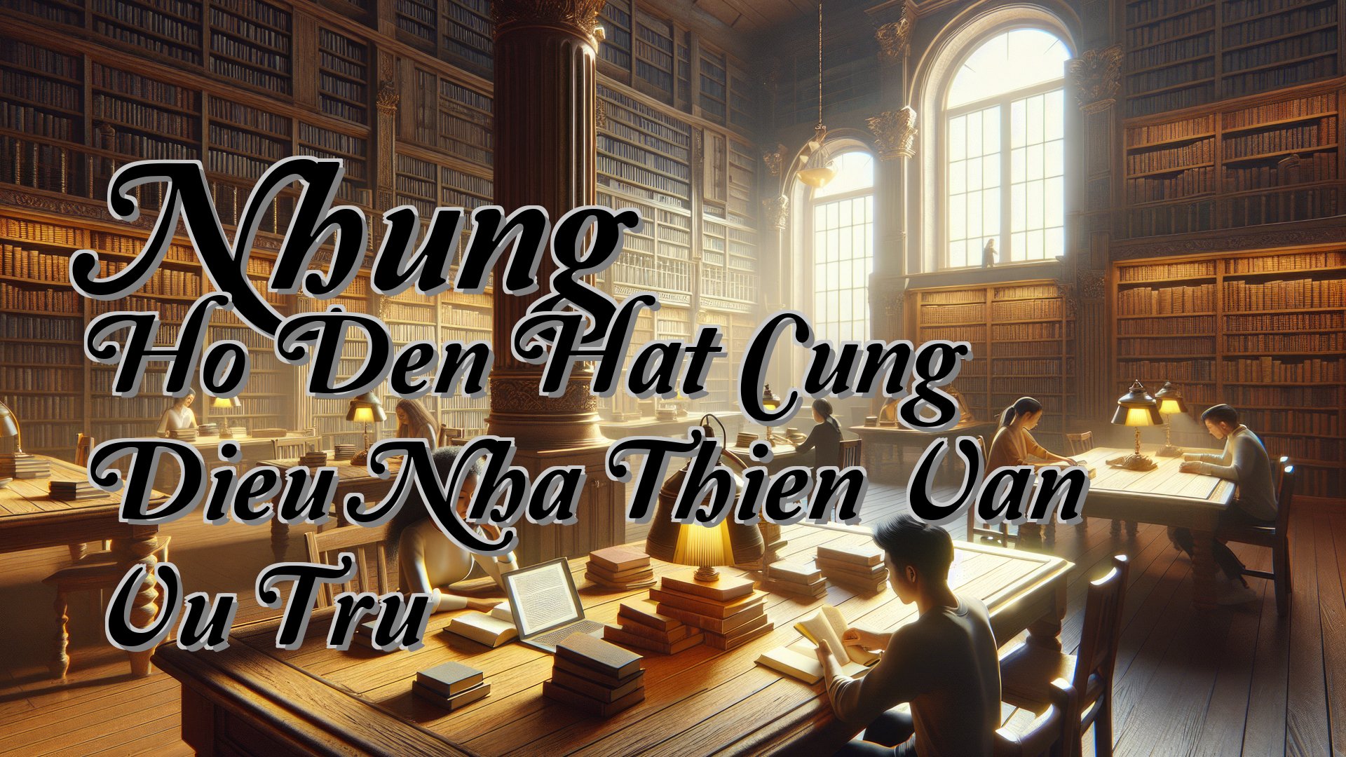 cover-Nhung Ho Den Hat Cung Dieu Nha Thien Van Vu Tru