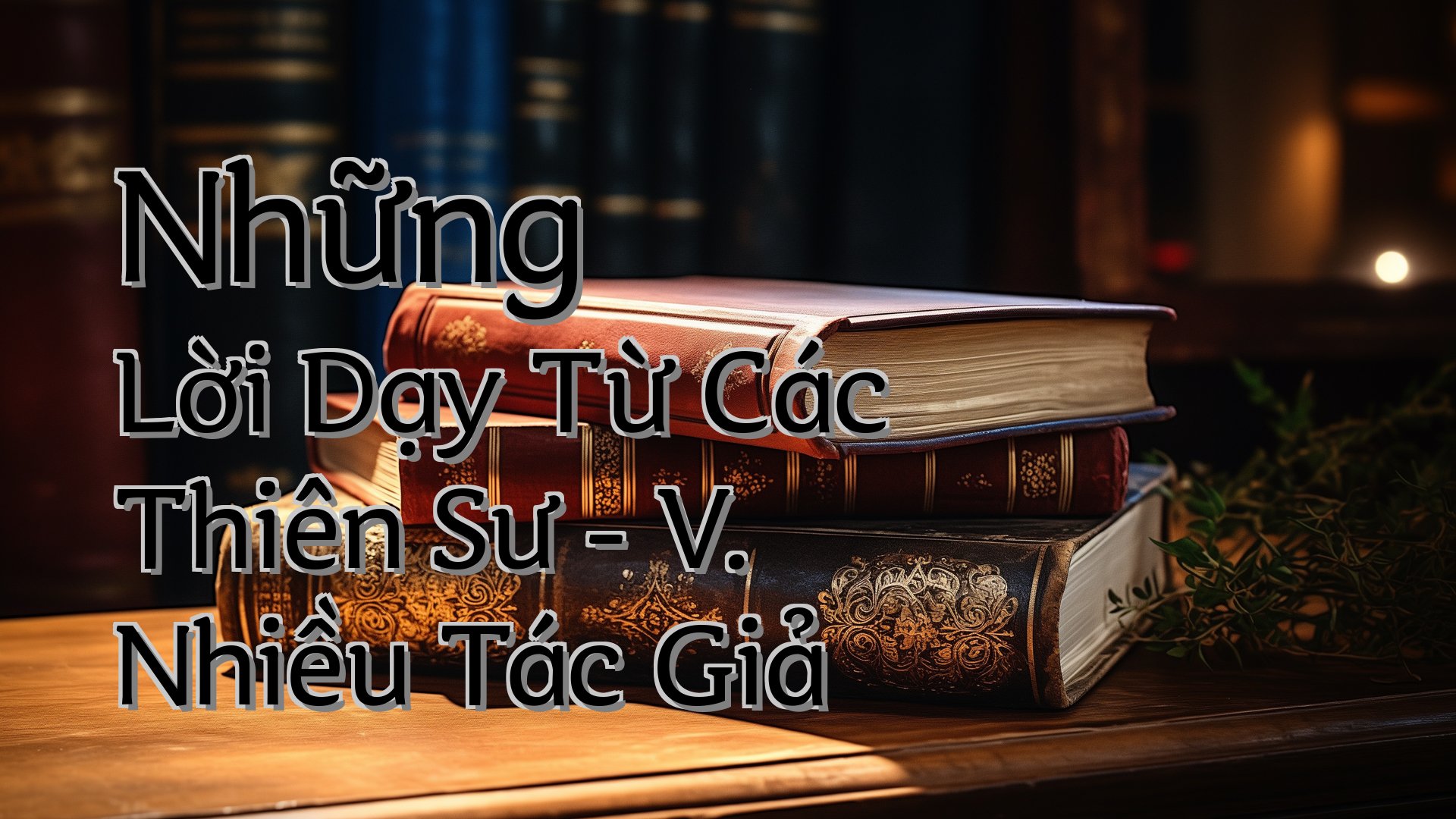 cover-Những Lời Dạy Từ Các Thiên Sư - V. Nhiều Tác Giả