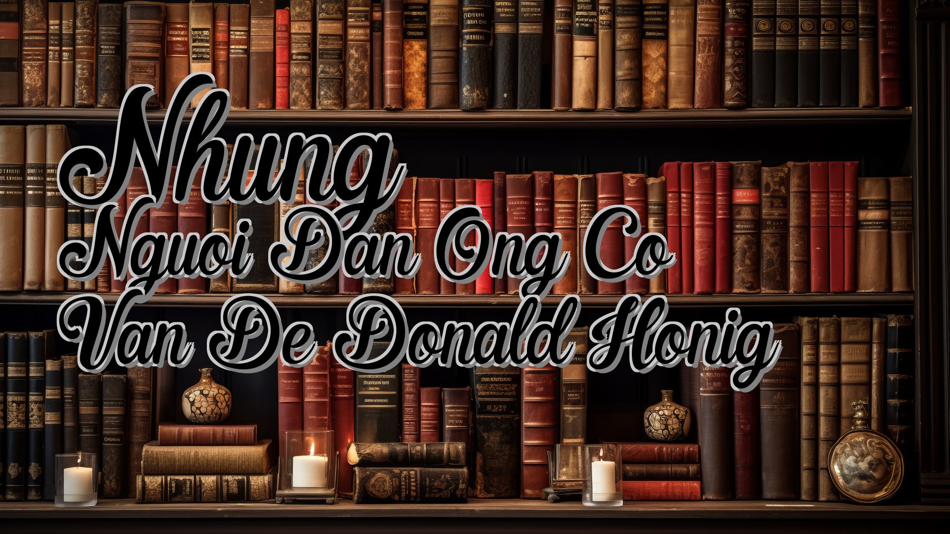 cover-Nhung Nguoi Dan Ong Co Van De Donald Honig