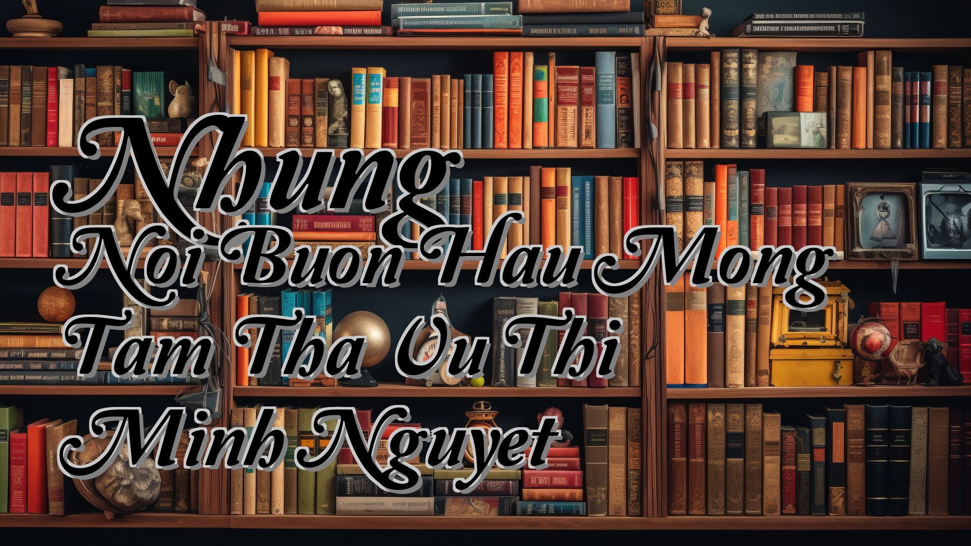 cover-Nhung Noi Buon Hau Mong Tam Tha Vu Thi Minh Nguyet