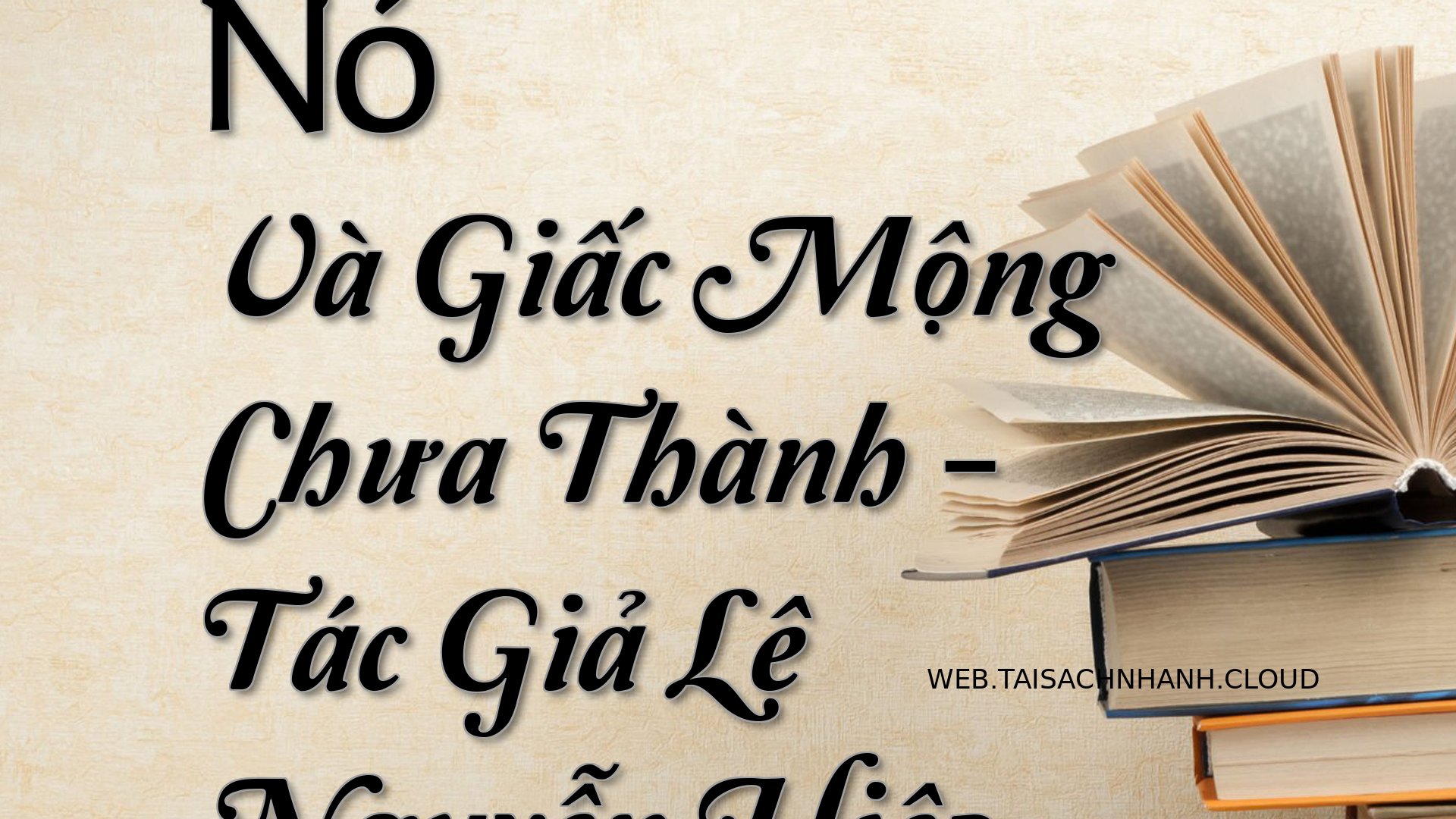 Cover No Va Giac Mong Chua.jpg