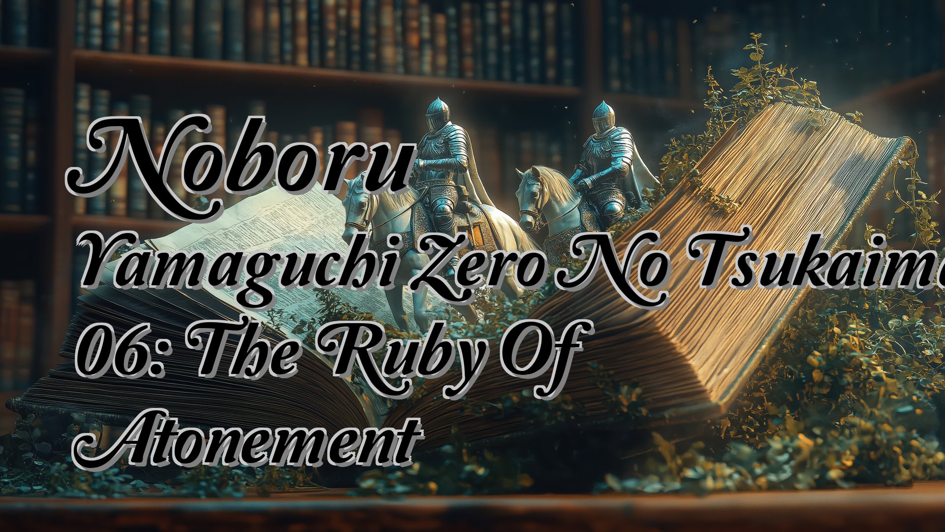 cover-Noboru Yamaguchi Zero No Tsukaima 06: The Ruby Of Atonement