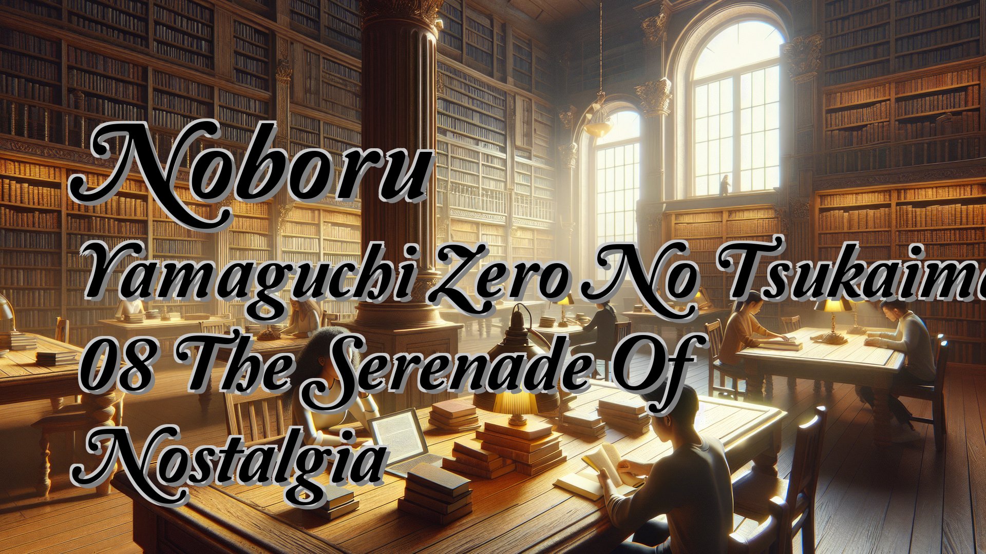 cover-Noboru Yamaguchi Zero No Tsukaima 08 The Serenade Of Nostalgia