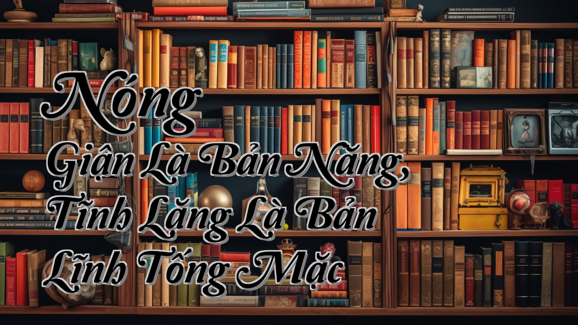 Cover image for Nóng Giận Là Bản Năng, Tĩnh Lặng Là Bản Lĩnh Tống Mặc