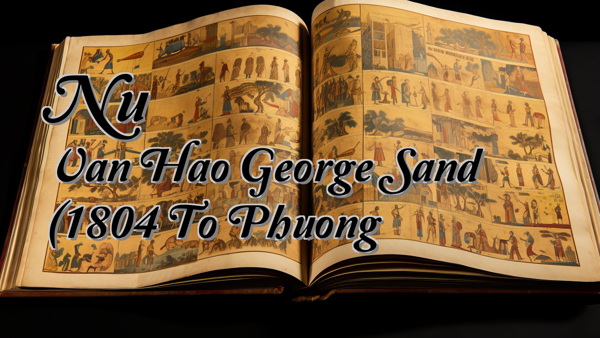 Cover image for Nu Van Hao George Sand (1804 To Phuong