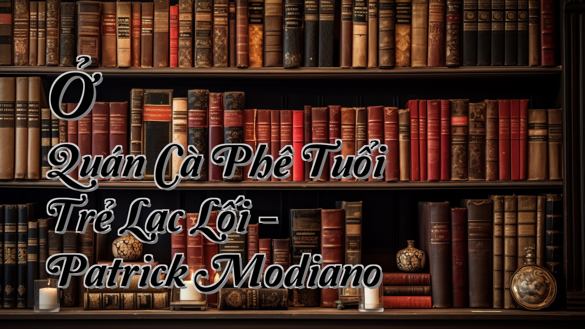 cover-Ở Quán Cà Phê Tuổi Trẻ Lạc Lối - Patrick Modiano