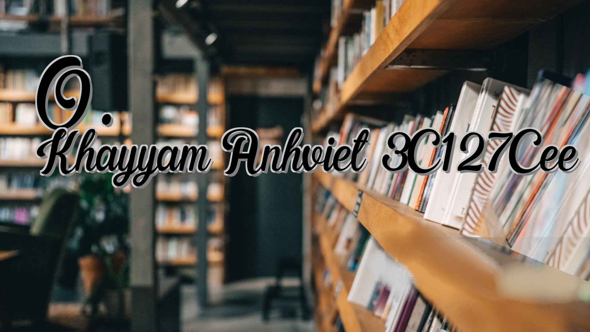 cover-O. Khayyam Anhviet 3C127Cee